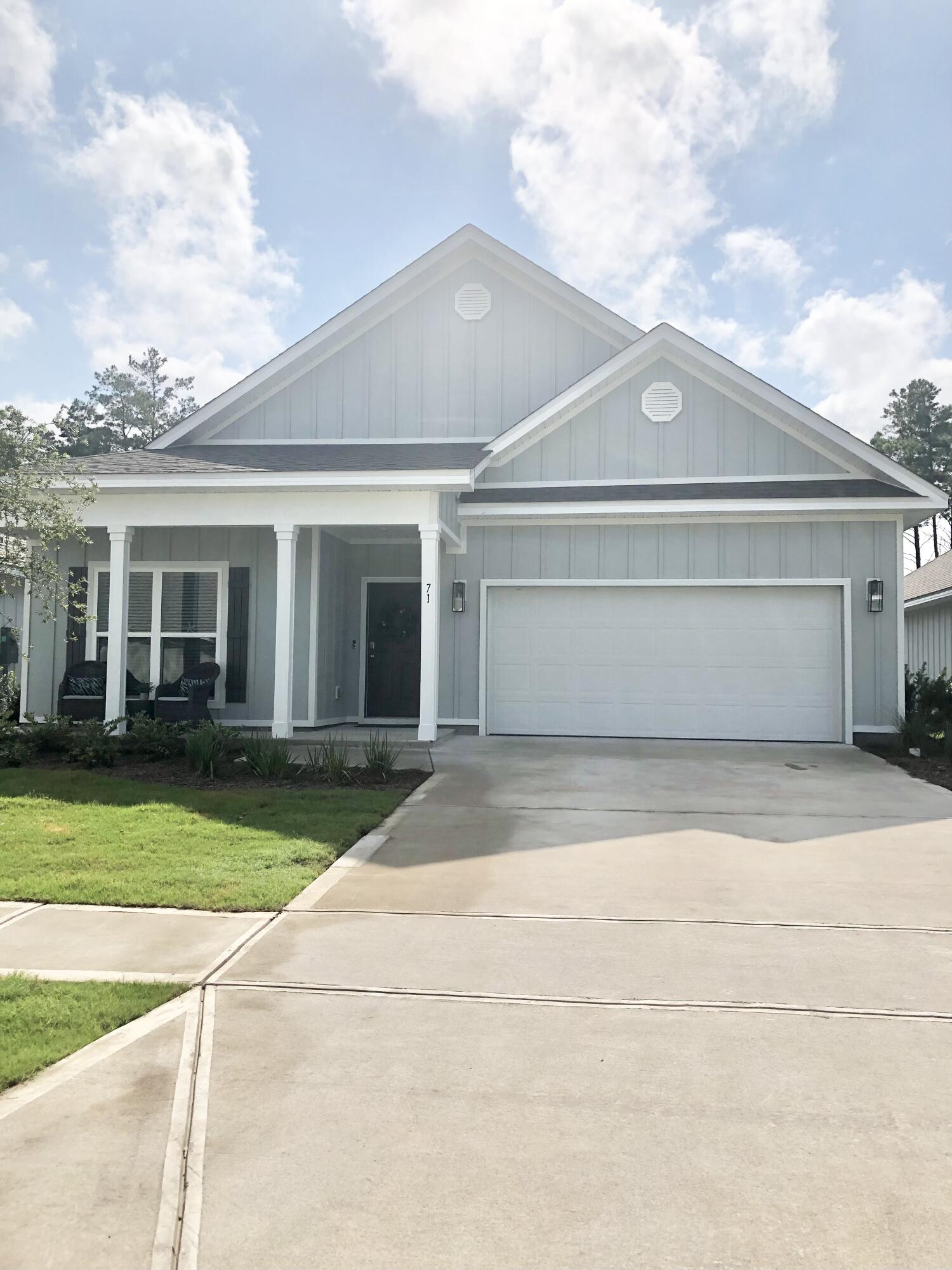 Welcome to Firefly located in Hammock Bay! This community has it all - pools, a 24-hour fitness center, dog park, tennis/basketball courts, fishing pier and so much more. These homes are constructed with 4 sided Hardie, aluminum fascia with vinyl sofits, a reinforced concrete foundation, weather resistant house wrap barrier, and dimensional shingles with a 30 year warranty. This is the Dover plan. Standard features of this home include elegant 9' ceilings, EVP flooring throughout the common areas, and carpet in all bedrooms. The home also includes stainless steel Whirlpool appliances including a stove, microwave and dishwasher.