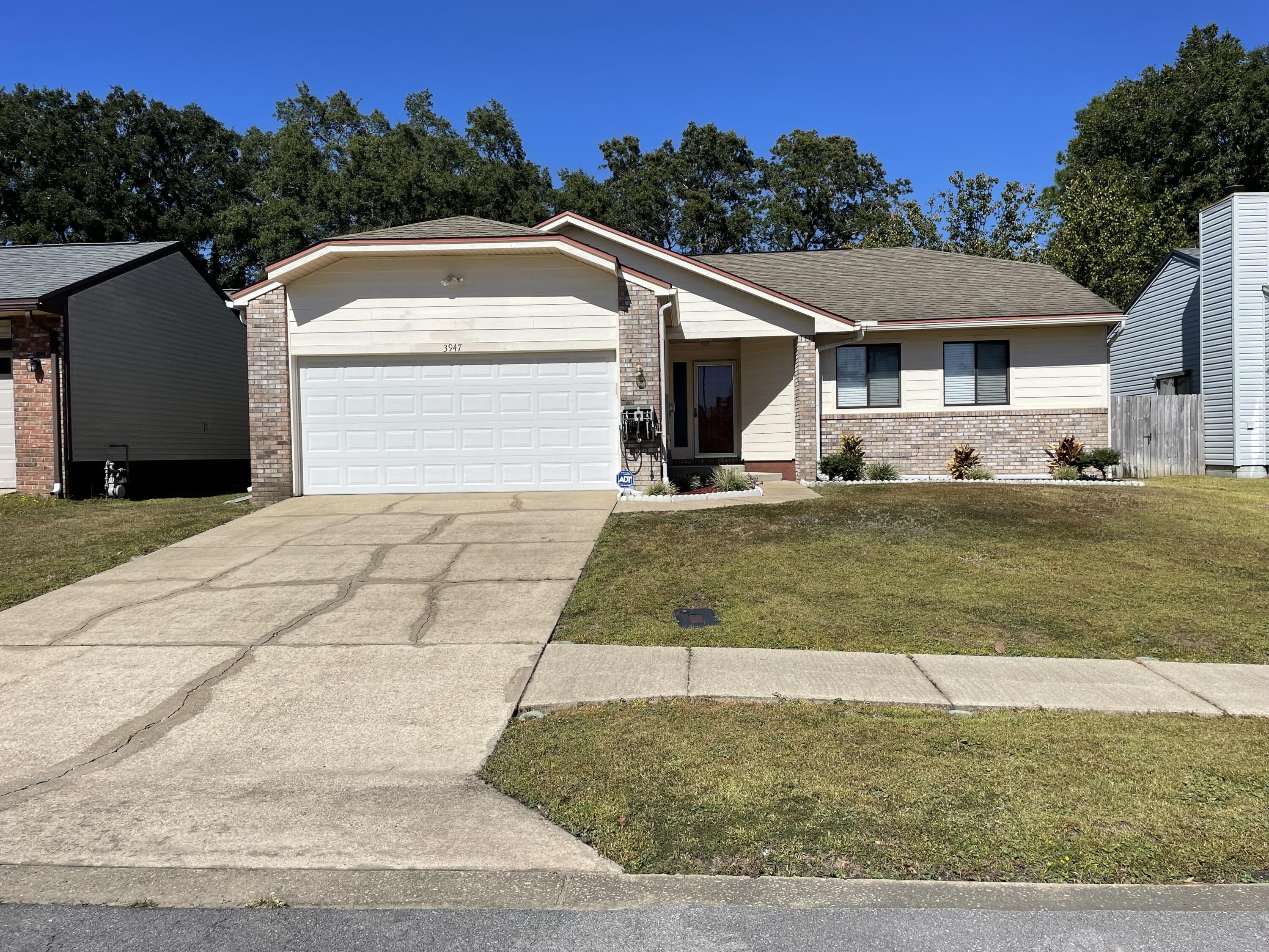 No Pets! Must call Owner Andrea Lynch at 850-218-0210 for Showing Appointment. This open, spacious, 1910 total square foot house offers 3 bedrooms and 2 full bathrooms (1250 sqft), an enclosed sunroom (160 sqft), and a double-car garage (500 sqft).

This home features: 2-inch window blinds throughout the entire house for family privacy; all premium stainless steel natural gas kitchen appliances; ample cabinet storage space with separate built-in pantry; fresh paint throughout the entire house; separate dining area off of the kitchen; luxury vinyl plank flooring in all bedrooms; low maintenance light-colored ceramic tile flooring throughout living, dining, kitchen and bathroom areas; vaulted ceilings; cool-efficient ceiling fans in every room throughout the entire house.

The backyard has a full privacy fence and has an 11ft x 13ft covered outdoor cement patio great for grilling and entertaining. For added storage, a 12ft x 8ft double-door shed is available for use. 

The 20ft x 25ft Double-Car Garage has multiple shelves for extra storage space, a large 5ft countertop storage cabinet for everyday use, and a multi-drawer tool work bench with shop light.

The 16ft x 10ft Enclosed Sunroom has multiple windows, large 18-inch ceramic tile flooring, and can be used for multi-purposes.

The house comes equipped with a matching set of Whirlpool name brand electric Washer and Dryer, a Wi-Fi enabled Alexa Smart Thermostat, Wi-Fi enabled B-Hyve irrigation system, fireplace, natural gas hot water heater; all kitchen appliances, including microwave; motion detection outdoor security lighting; remote control garage door opener and outside garage keypad.

This home is located in Cedar Ridge Neighborhood in the heart of Niceville. It is an established, quiet, tight-knit community with low-street traffic, lighted street poles, and cement sidewalks that make it safe for walking and biking. 

This neighborhood offers weekly Waste Management trash/recycle/yard curb pick up, local newspaper bulletin, and public transportation.

Walking distance (0.5 mile) to shopping, dining, children's park, dog park, public library, senior citizen center, award-winning A+ rated schools: Plew Elementary, Edge Elementary, Ruckel Middle School, Niceville High School, Northwest Florida State College and Rocky Bayou Christian School. 

Close drive to beaches (10 miles) and military bases: Eglin AFB (5 miles), Hurlburt Field (10 miles), Duke/7th Special Forces (8 miles), and EOD (5 miles).

No Smoking Allowed. (including all products: e-cigs, vapor, tobacco)

No Pets Allowed.

Rental Application Fee = $0 (FREE!)