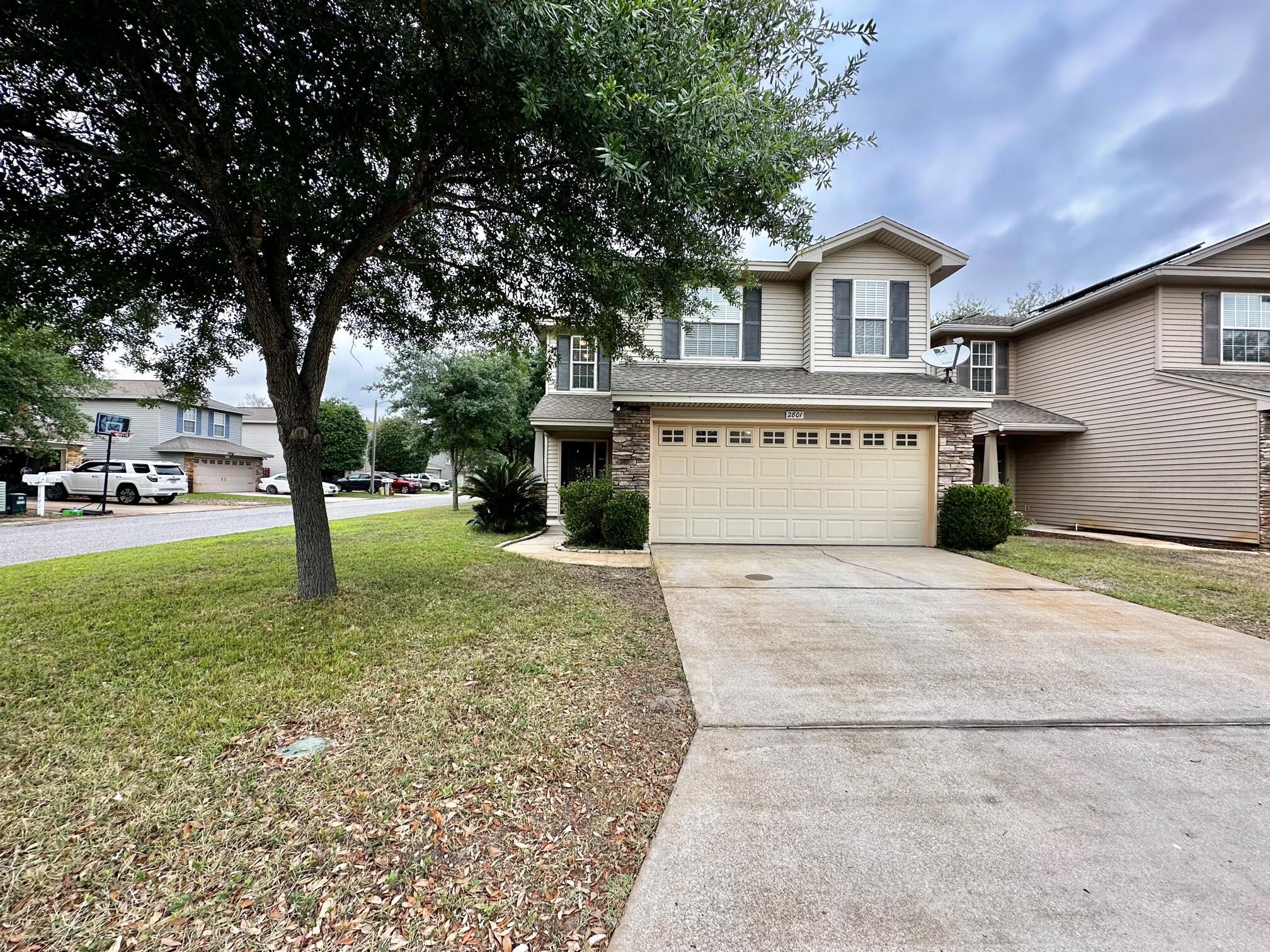 **Available May 7th!!**

This Wonderful Home is sits on a large Corner Lot. The home features 3 bedrooms and 2.5 bathrooms. As you enter the home you will find a welcoming tiled entry. Just off the entry is a large great room open to the dining room. Just off the dining room is a dream kitchen with granite countertops, can lighting, maple cabinets and all stainless steel appliances. Off the kitchen is a large pantry and laundry room! Upstairs you will find the 3 bedrooms and an oversized loft/open space that can be used as an office, small sitting area or even a guest area or playroom/area for the kids! The additional bedrooms are joined by a Jack & Jill Bathroom! **All pets are registered via pet screening, and all assistance animals are verified through the same screening process.**

**Carpet cleaning & Admin Fee charged (if applicable)**

Tenant to verify all data. Please contact Sound Choice Real Estate to schedule a showing- 850-389-8533.

***Approval is based on several factors as follows***
- Rental History and Verification
- Employment History and Verification
- Credit History
- Criminal Background & Terrorist Database Check
- Pet Verification