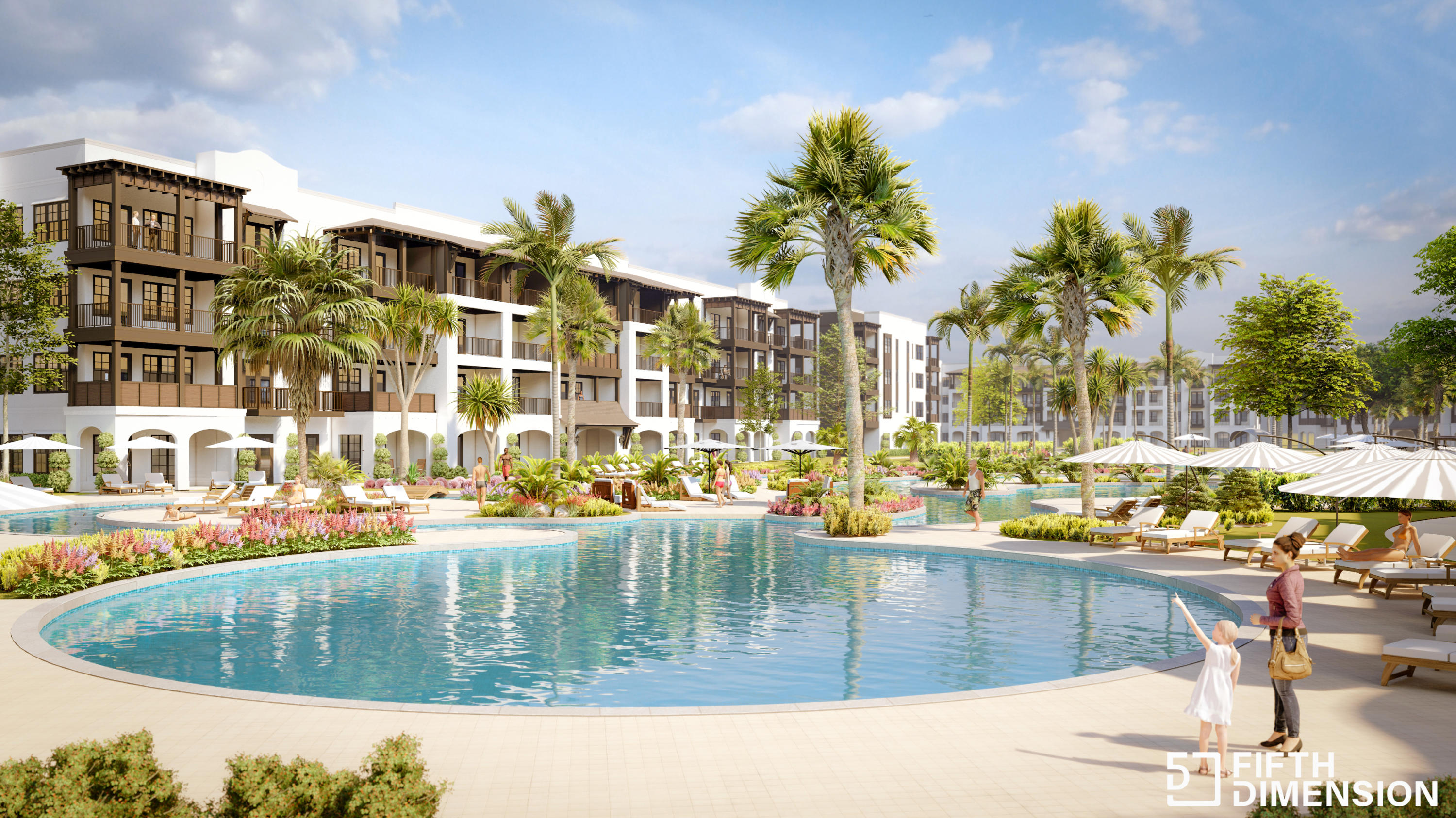 Introducing The Grove at Seascape, a gorgeous Mediterranean style resort that will be located within the popular Seascape Resort in Miramar Beach. Now is your opportunity to purchase these luxury one, two, three, and four bedroom pre-construction condominiums during the release of the first phase of development. The first phase will include The Holly (building 1), the Juniper (building 2), and the Dogwood (building 3) along with the Aquatic Gardens pool area. The Holly and Juniper will overlook the Aquatic Garden amenities featuring multiple pools, a relaxing lazy river, zero entry pool, and much more. The Dogwood building will overlook the event lawn. This gorgeous unit 3306 will be located in the Dogwood (building 3).