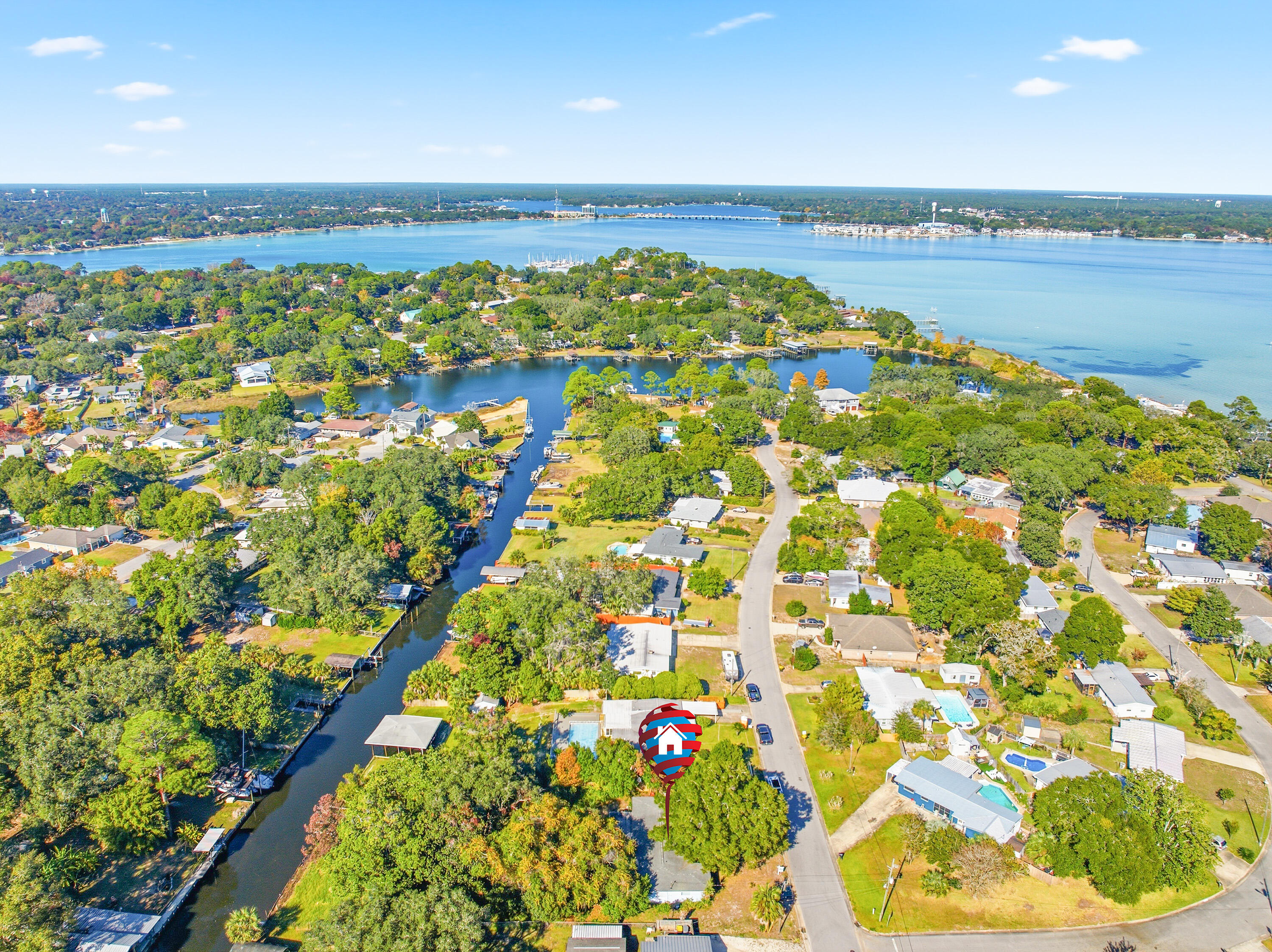 *CASH ONLY!!!* Attention INVESTORS & BUILDERS! The MOST AFFORDABLE HOME/LOT ON THE WATER in Fort Walton Beach is right here! This HALF ACRE LOT with 100 FEET OF WATERFRONT allows you live the ''boat life'' and be just minutes to the expansive Choctawhatchee Bay! This property is located along the canal of Good Thing Lake in the highly sought-after Elliott Point area that's filled with historic charm & coastal living! This 3BR/2BA/2,081SqFt home is being SOLD AS IS and will not qualify for financing or for home insurance!! Properties like this don't come on the market often so don't miss your chance to own it and renovate it for yourself, add on to it, flip it, or tear it down & build new! Lot cannot be split into 2 lots! Survey is available! Gas: water heater, furnace, & stove/oven.