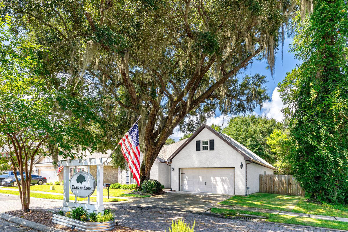An exceptional opportunity in Point Washington- this beautifully maintained brick home, proudly offered by the original owner and formerly showcased as the neighborhood model home, combines quality construction with thoughtful design. It's an ideal choice for a primary residence or long-term rental investment.

Located in the sought-after neighborhood of Oaks at Eden, the home features three bedrooms, two bathrooms, and an open floor plan that offers both comfort and functionality. The kitchen, complete with granite countertops and a spacious dining area, seamlessly connects to the living room, making it perfect for everyday living or entertaining guests. Trey ceilings enhance the living area and primary suite, while a vaulted ceiling adds charm to the guest bedroom. Additional highlights include a spacious two-car garage, a fully fenced backyard, and a tranquil setting surrounded by historic oak and pine trees. A gated side yard provides room for your boat trailer. Enjoy peaceful walks to Eden Gardens State Park, access to the nearby boat launch, and all the dining, shopping, and entertainment that 30A has to offer.