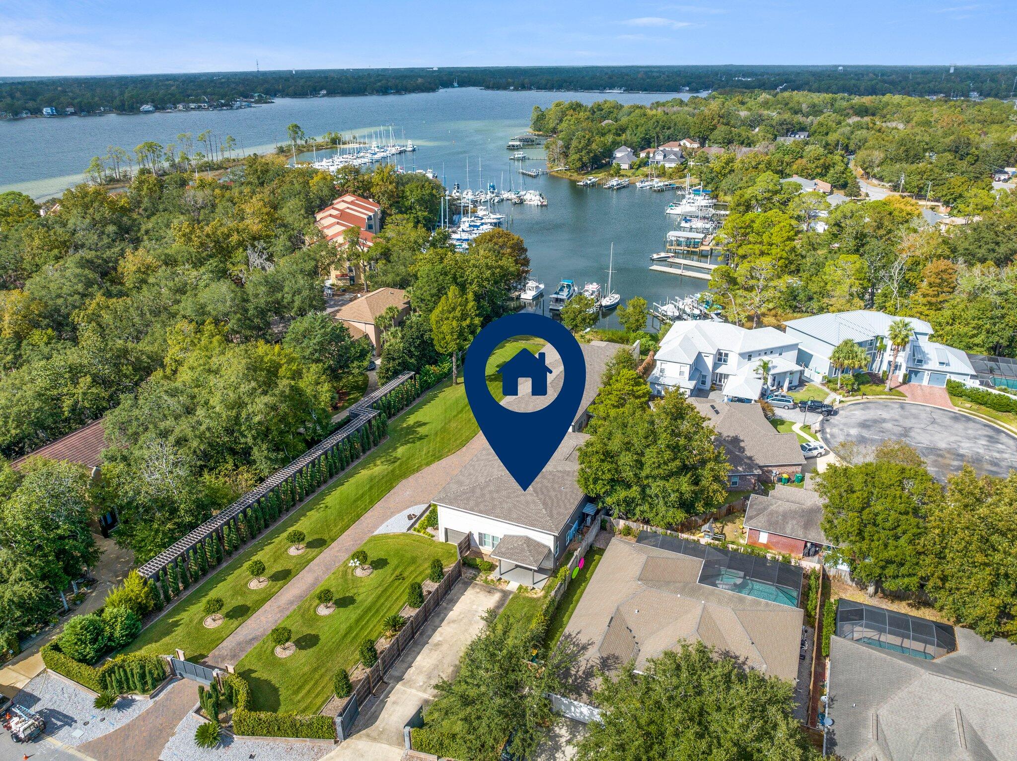 Welcome to your new luxury furnished rental in Bluewater Bay, located in beautiful Niceville, FL. This stunning apartment offers a prime location just steps away from the water, allowing you to indulge in the serene surroundings and enjoy the coastal lifestyle. With 2 bedrooms and 2 full bathrooms, this house provides a cozy and comfortable living space. The modern kitchen features granite countertops and stainless steel appliances, making it a chef's dream. The tastefully furnished interior creates a warm and inviting atmosphere, perfect for relaxation and entertaining guests. The combination of luxury vinyl plank and carpet flooring adds a touch of elegance to the space. Whether you're enjoying a morning coffee on the porch or taking a leisurely stroll along the nearby waterfront, this rental offers a truly idyllic setting. Water/Sewer, Electric & Lawn Service included! Don't miss out on the opportunity to experience the ultimate coastal living in this luxurious furnished rental in Bluewater Bay. Call for your showing today!!