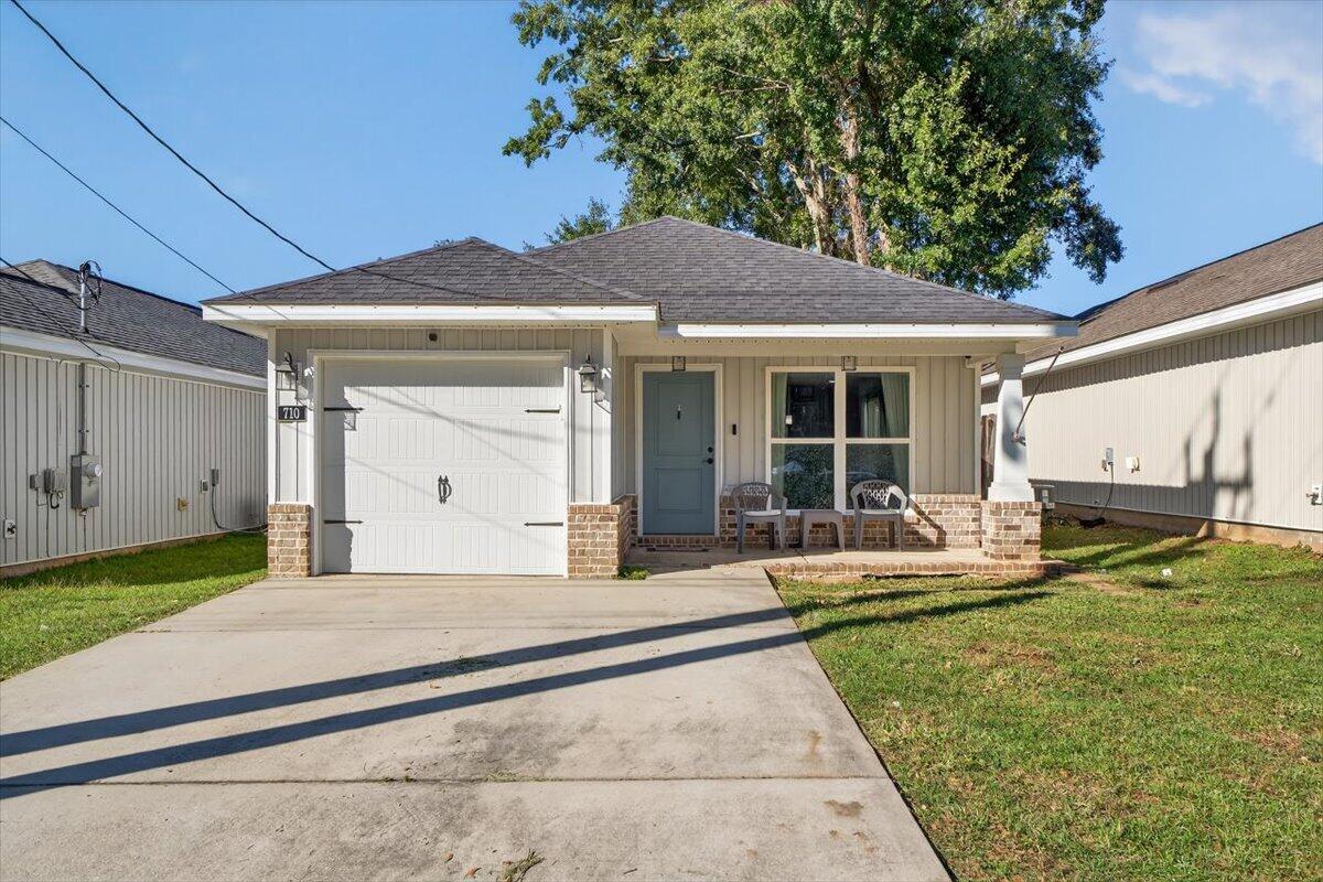 Incredible opportunity to own a beautiful home built in 2021.  Open floor plan with stainless steel appliances, upgraded soft close cabinets and drawers.  Walk in pantry. LVP flooring in main areas and bathrooms. Large walk in closet in the primary and in the second bedroom. Master bathroom with dual vanities. One car garage.