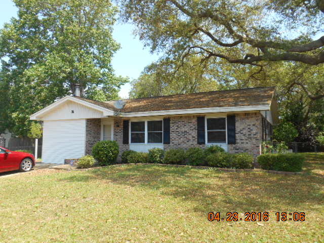 Cute home close to both bases in Shalimar! Kitchen has large pantry, movable island and tile floors. Fireplace and built in bookcases in living area. Fenced yard. Pet upon approval of owner and payment of a non-refundable pet fee. No smoking inside home.