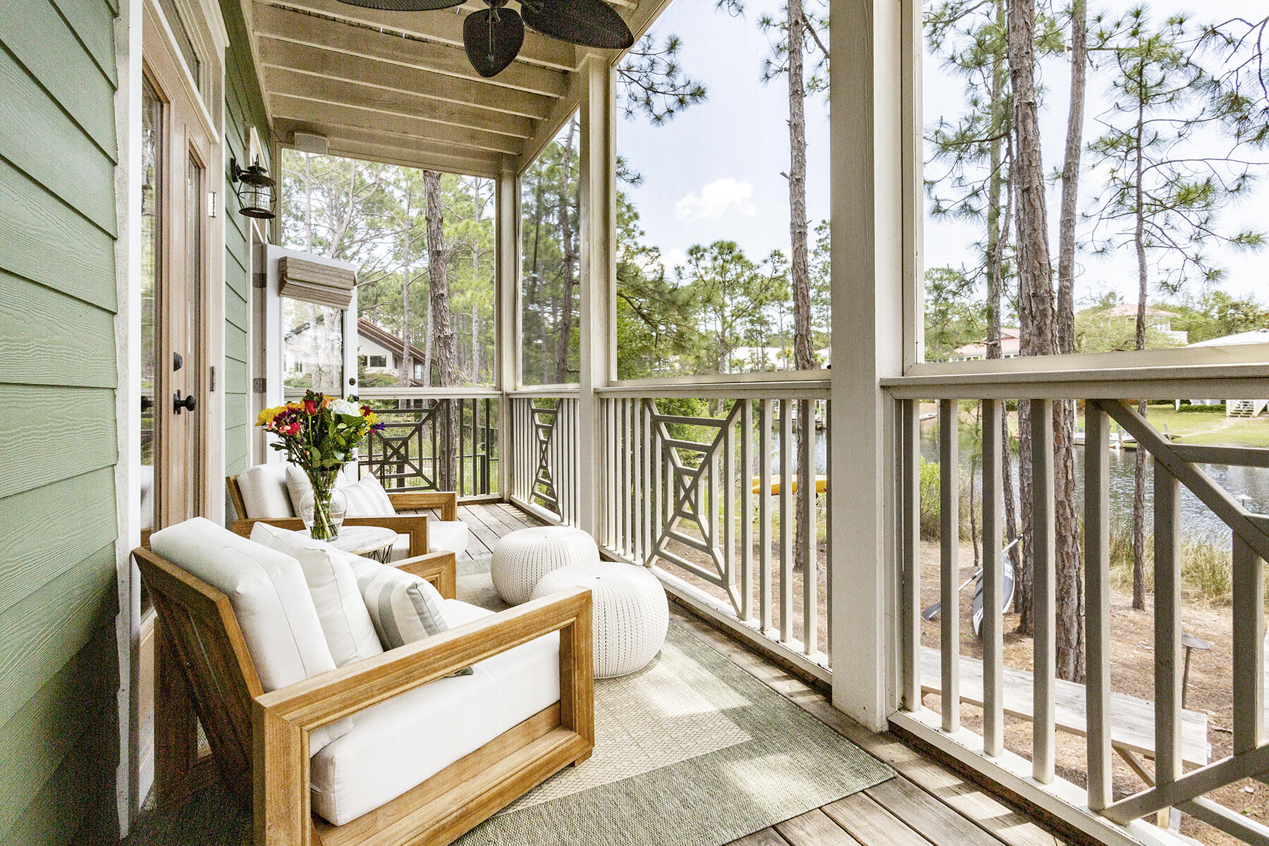 Beautifully maintained home along popular Eastern Lake, south of 30-A!  Paddle, kayak, or boat to the Gulf of Mexico!  Three bedroom, three bath, fully furnished home, fireplace, new tankless water heater-turn key.  Lots of porches for lazy afternoons, 'tower room' for art/yoga//media, third floor balcony overlooking Eastern Lake for gorgeous sunsets.  All artwork excluded.***Buyer is responsible for personally verifying details about this property.  Any information contained in this listing is believed to be accurate but is not guaranteed.***