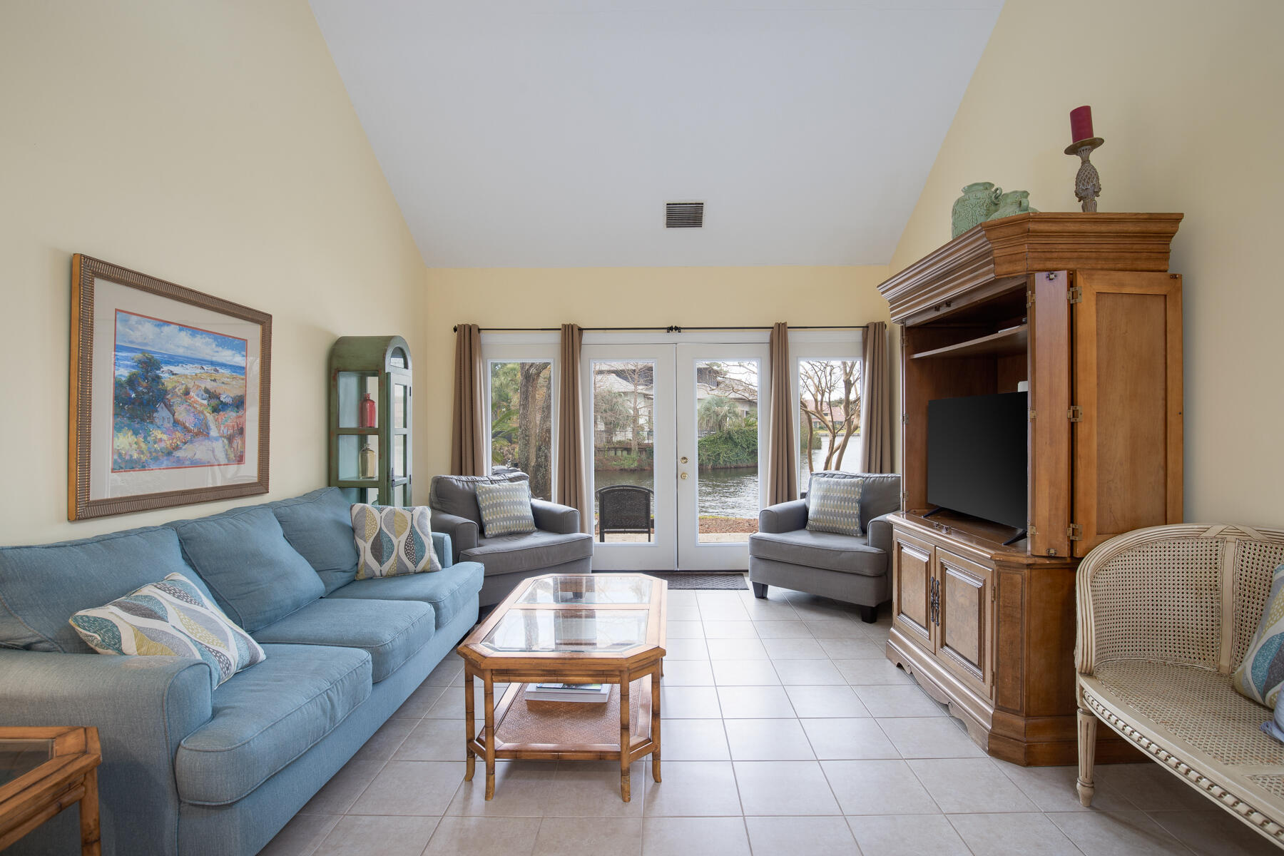 Short distance from the beach as well as neighborhood pool, this Beachwalk Villa combines location with sought after spaciousness in one of the best locations within the Sandestin Resort. First floor has updated kitchen, spacious living and dining and two full bedrooms and baths, plus laundry. Upstairs you will enjoy a great loft room overlooking living area. Perfect for that bunk room, additional entertainment area, or office.  Plus, a nice master bedroom and additional bath. Great walk out floored storage as well.