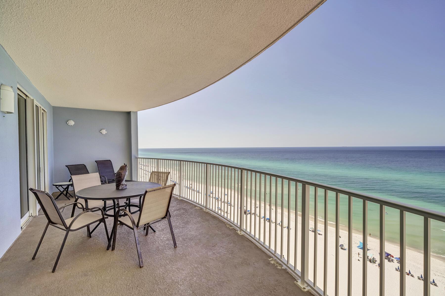 Welcome to the quintessential ownership opportunity in Panama City Beach living. Fall in love with the low-density aspect of Twin Palms with only five units per floor. Unit 1501A is a larger end unit with a spacious balcony accessible from the master bedroom and living room! This condo features two bedrooms, two full bathroom, and a spacious great room. Twin Palms is freshly painted and looking wonderful with remodeled lobby areas. Private parking on the gulf side is available in the coded parking garage. The building facilities include a sauna/steam room, fitness center, a large outdoor community pool and indoor hot tub all complete with fabulous sunset views. Located a few minutes to Pier Park shopping and all that Panama City Beach has to offer.