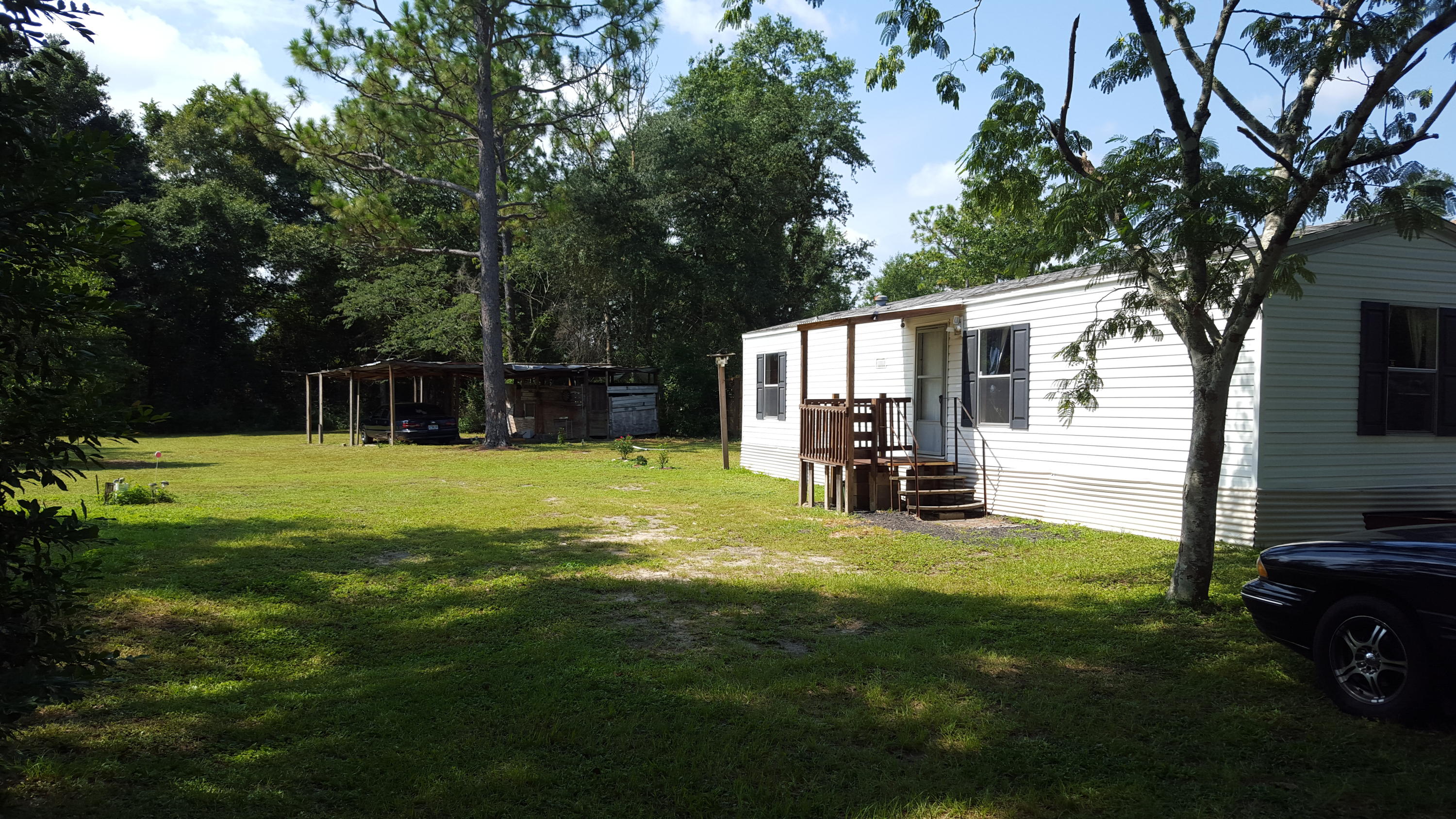 2 Bedroom 1 bath well kept mobile home situated on a large lot. Home has a split floor plan and is pet friendly. Call to view today!
