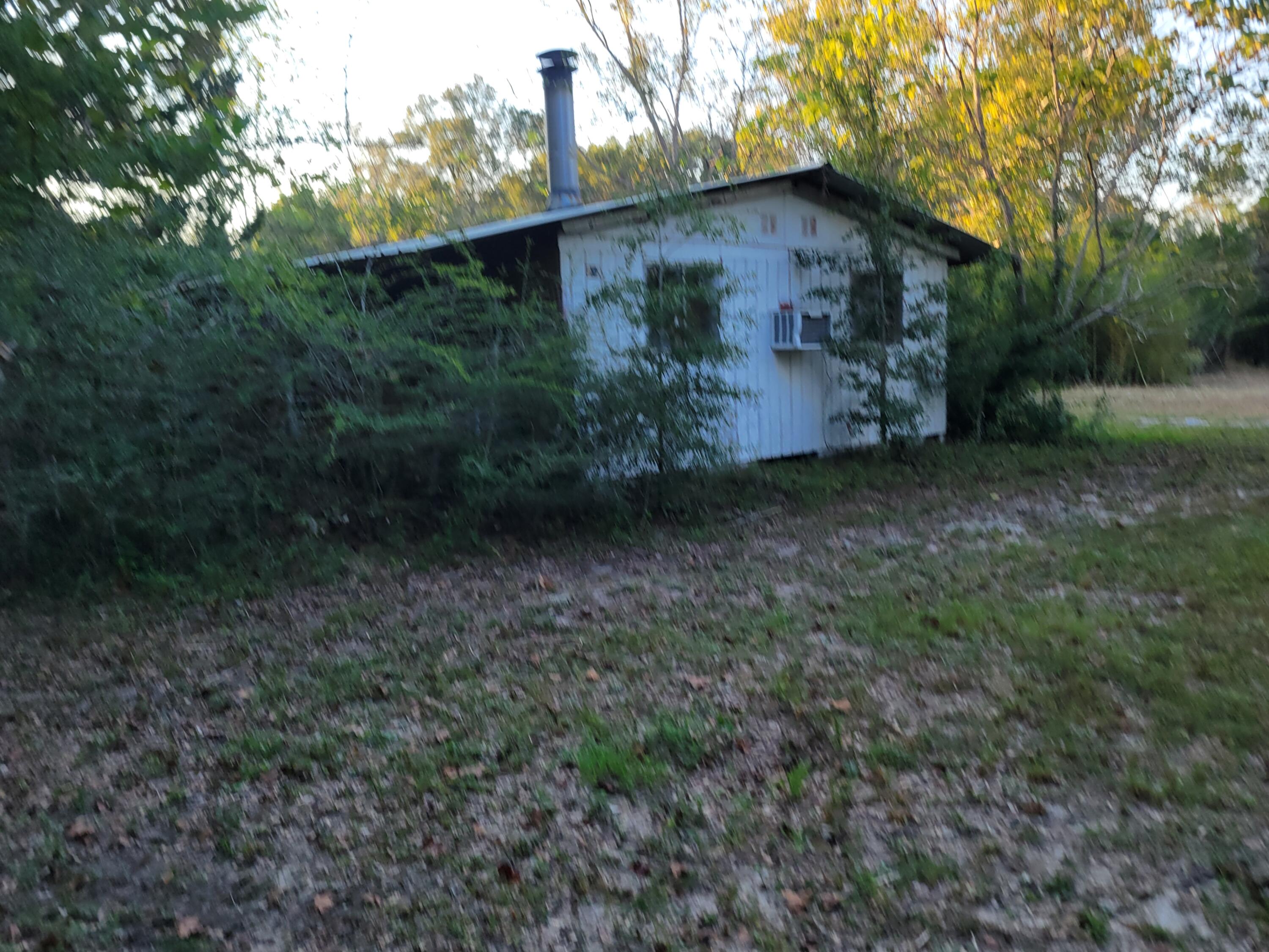 This 1 acre lot that is a little overgrown and Seller in process of bushogging parts of it.  It has an older double wide mobile home that needs work.  It does have a septic tank and Argyle Water tap and power box. This is a great ''fixer upper'' for the right person to restore the home, or change out with a newer one.  Seller request no inside viewing of the double wide, since floors are not safe.  Seller put a new e a metal roof in 2010.  Only 3 miles east of DeFuniak Springs. Ponce de Leon Springs is only 15 minutes away and Vortex Springs.  Appx. 40 minutes to S. Walton sandy white beaches!  CASH ''AS IS'' SALES CONTRACTS ONLY