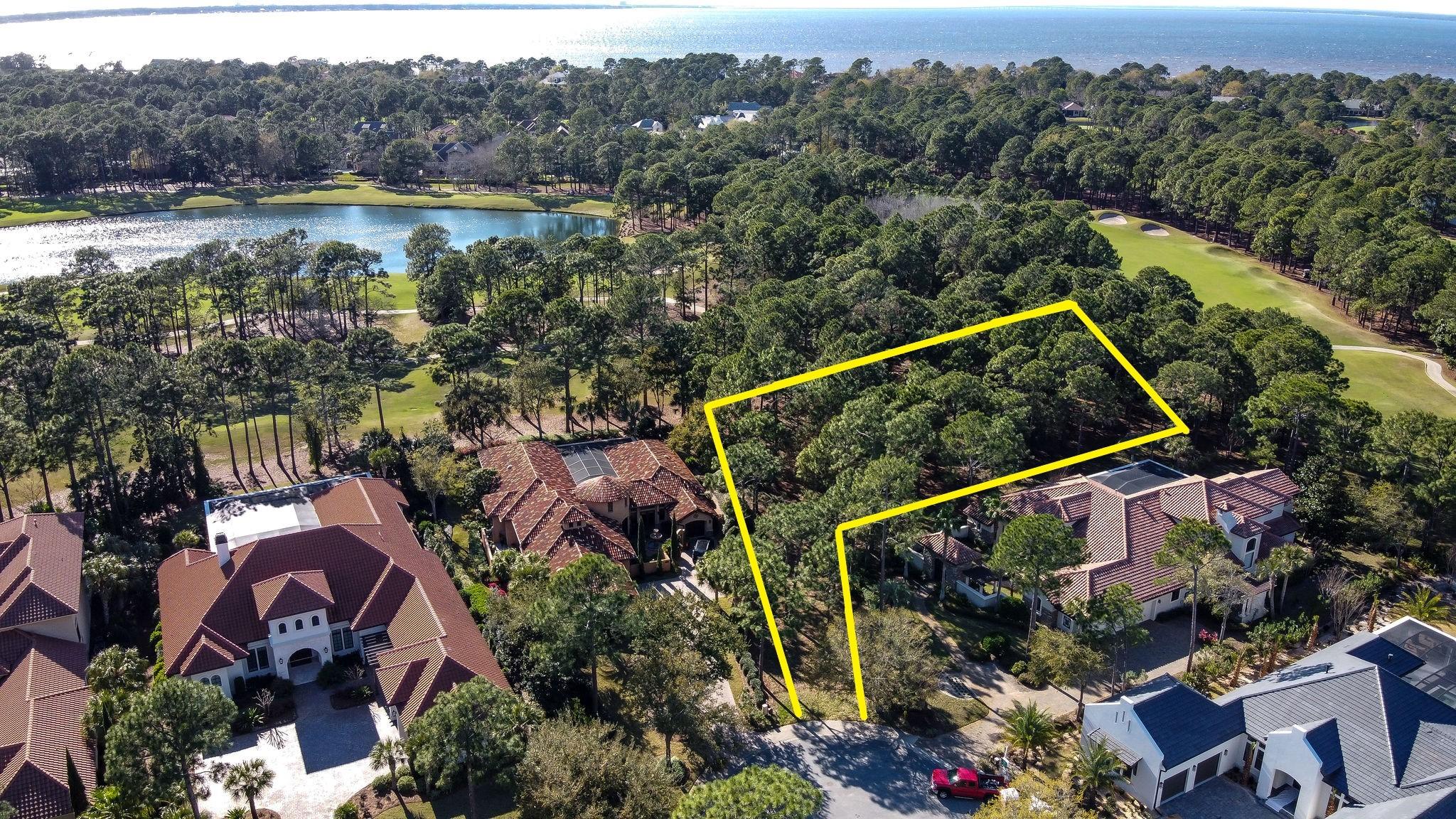 This large estate-sized home site is located within the tranquil and beautiful community of The Preserve at Burnt Pine. Overlooking the 2nd and 8th Hole of the Burnt Pine Golf Course, this property is waiting for your dream home to be built. Burnt Pine is an exclusive and gated community within Sandestin Golf and Beach Resort offering the ultimate, premier lifestyle of primary residences or 2nd homes. Owners are eligible to become members of the Burnt Pine Golf Club and are able to take advantage of the many benefits and clubs Sandestin has to offer. As an introduction to the Sandestin lifestyle, we invite our new owners to explore amenities that make Sandestin special. The listing brokerage and seller(s) are presenting the buyer(s) of this property with (2) 90-minute rounds of Tennis court time, a golf foursome at one of our three championship courses, a round of golf for up to four (4) players and an invitation to "Club Night" at the unrivaled Burnt Pine Golf Club.

Sandestin Golf and Beach Resort is a major destination for all seasons and all ages, and has been named the #1 resort on Florida's Emerald Coast. This magical resort spanning over 2,000 acres is comprised of over 70 unique neighborhoods of condominiums, villas, town homes, and estates. The resort features miles of sandy white beaches and pristine bay front, four championship golf courses, a world-class tennis center with 15 courts, 4 resort swimming pools (and 15 private neighborhood pools), a 123-slip marina, a fully equipped and professionally staffed fitness center and spa, meeting spaces and The Village of Baytowne Wharf, a charming pedestrian village with events, shopping, dining, family entertainment and nightlife. For true golf cart community living, Grand Boulevard is just outside the resort gates and provides access to additional shopping, dining and entertainment, all without traveling on Hwy. 98. Come to Play, Stay for Life!