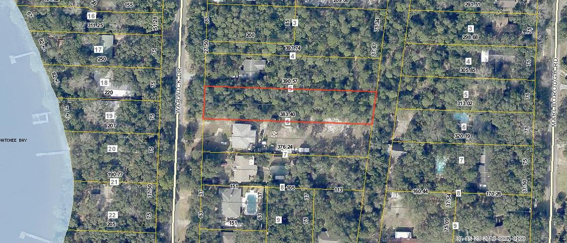 Beautiful deep wooded lot in Poquito Bayou, a serene neighborhood in Shalimar Florida. Almost .7 acres, big enough to offer privacy or have plentiful yard space, or split the lot in two with front and rear pieces! In Fort Walton Beach, few parcels of this size are available in residential areas. Woodland Shores, in Poquito Bayou, is convenient to Eglin Air Force Base and Hurlburt Field, with the beaches minutes away. There is a public park, boat launch, swimming and grilling area at Longwood/Poquito Bayou Park. No association fees. Buyer to verify lot size and feasibility of lot for his desired use. Buyer to confirm LOT SPLIT option with Okaloosa County Planning and Zoning.
