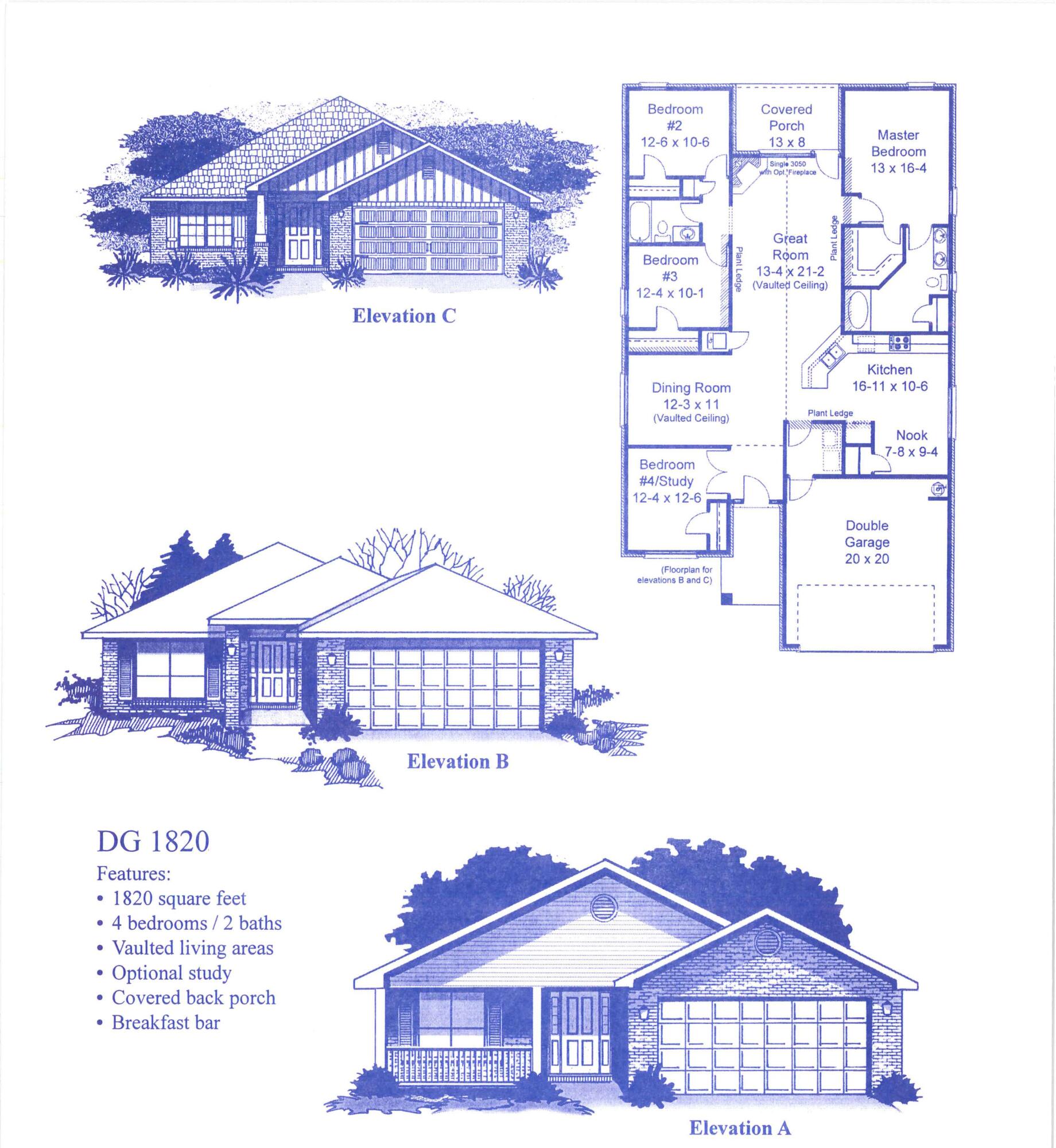 UNDER CONSTRUCTION, Est Completion EARLY Fall 2025. Welcome to HIDDEN PINES by Adams Homes. Located just 30 minutes to Navarre Beach, with close proximity to schools, shopping and much more. This home is 3-sided brick with Hardi design front, 2 car automatic garage, sprinklers with timer, and a sodded yard with a landscaping package. Some upgrades that are being added to this home include granite/quartz countertops in kitchen and bathrooms, Puretec LVP flooring everywhere with carpet only in bedrooms, craftsman style elevation, ceiling fans in all bedrooms, whole house blinds, refrigerator, washer/dryer included, screened-in lanai, whole house gutters, and privacy fenced backyard.