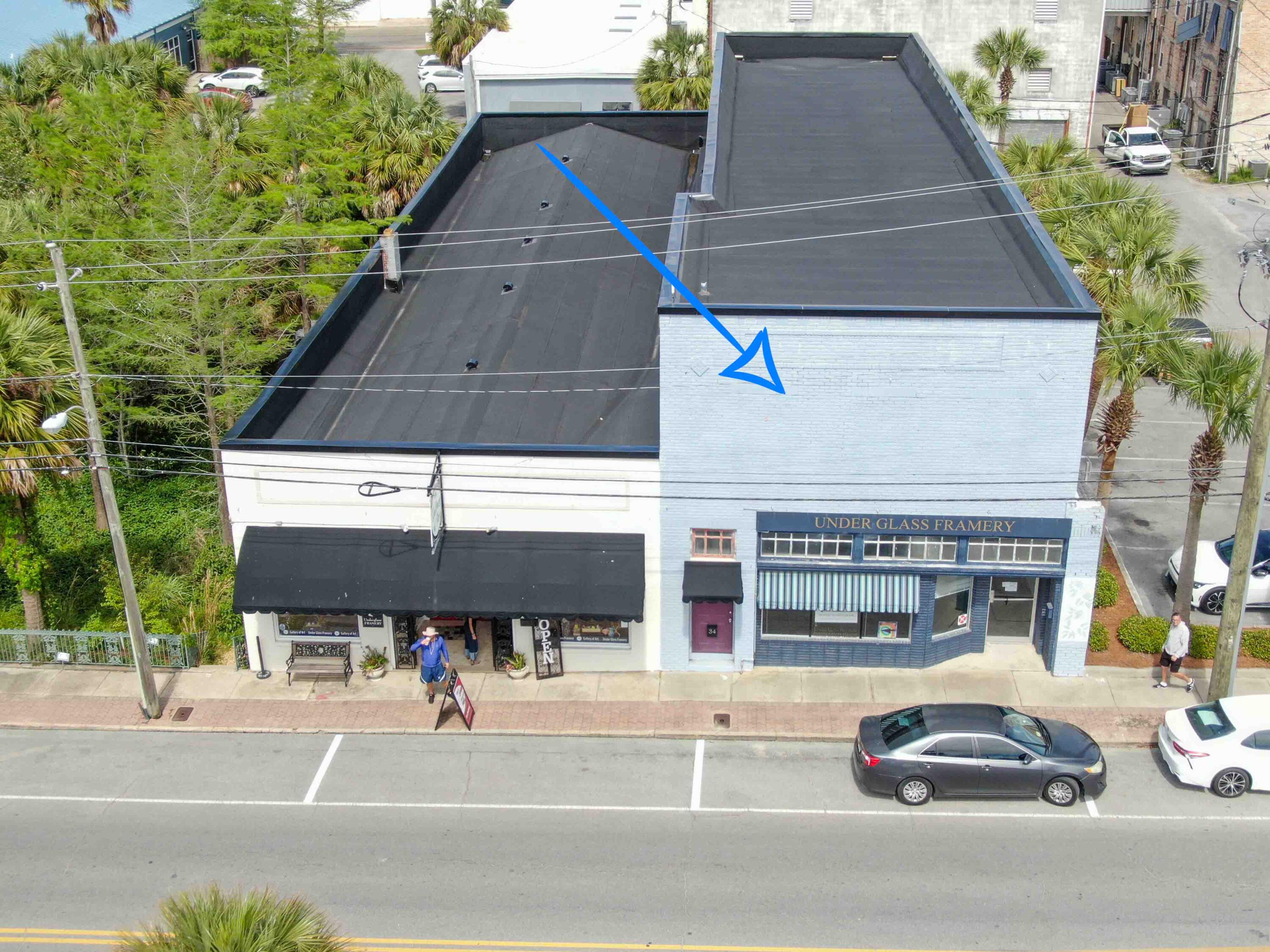 This historic 2 story building in downtown Panama City is located only a block from the bay and Panama City Marina. There is a lot of opportunity waiting for the new buyers with this versatile property such as retail business on the 1st floor and residential on second floor. There is even a walk in vault/safe on the first floor. The second floor has offices studded out currently.