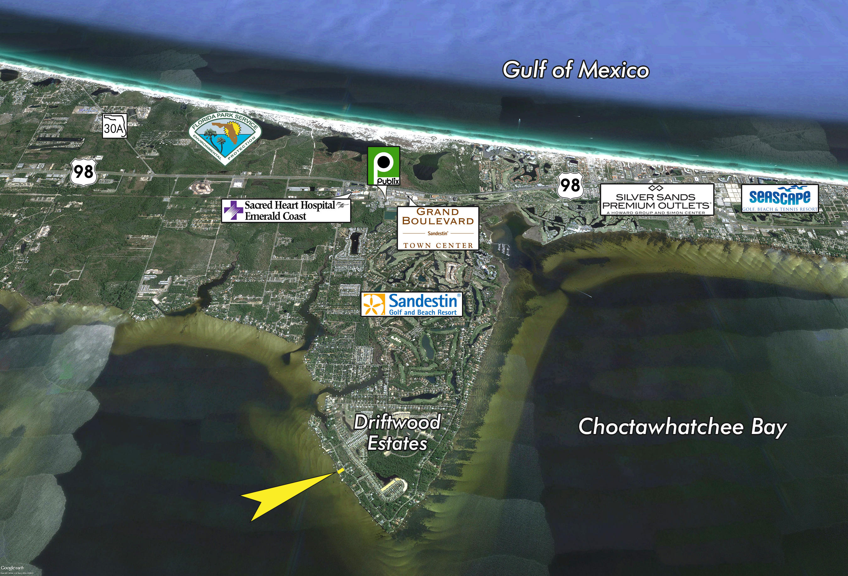 Fabulous bayou-front homesite off Choctawhatchee Bay! Build your dream home on this estate that offers a desirable waterfront lifestyle in a beautiful, private setting. Whether you're an avid fisherman, jet skier, or other water sport fanatic, you're more inclined to relax at home with just the sounds of nature and sparkling water views, or you want to jump in to the Emerald Coast's best shopping, dining, entertainment, and nightspots, this property offers an excellent backdrop for fulfilling those dreams!