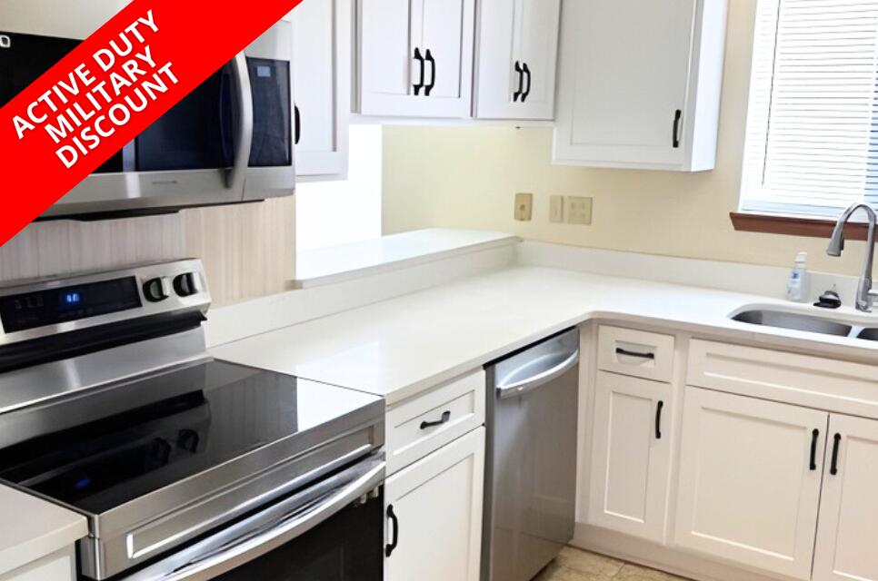 OWNER IS OFFERING 10% OFF FIRST MONTHS RENT FOR ACTIVE DUTY MILITARY!!  Welcome to this beautifully updated 2-bedroom, 1.5-bathroom home! Featuring new appliances and thoughtful updates throughout, this residence blends modern comfort with everyday convenience. The functional layout offers comfortable living spaces, while the fresh upgrades add a stylish touch. As part of the community, you'll also enjoy access to a refreshing pool — perfect for relaxing and unwinding. This home is an excellent opportunity for anyone seeking a move-in ready property with great amenities. With an approved pet application, owner will allow pets (up to 25 lbs) with a $350 non-refundable pet fee for each pet. All Coastal Realty Services residents are enrolled in the Resident Benefits Package (RBP) which includes renters insurance, HVAC air filter delivery (for applicable properties) and our best-in-class resident rewards program, and much more! More details upon application.