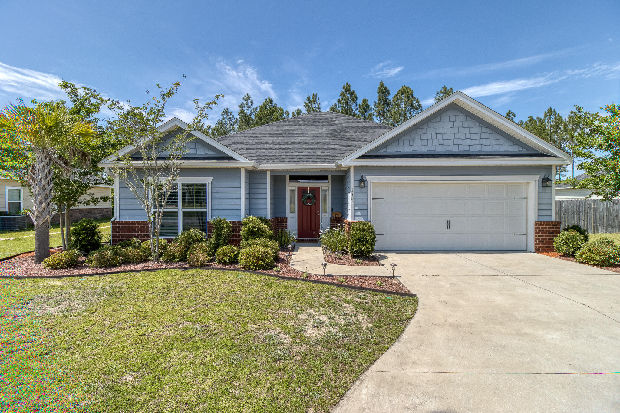**Available April 27th**
Welcome home to this IMMACULATE property in Cross Creek Estates. You are greeted by the  9/10 Ft. ceilings with crown molding and beautiful laminate hardwood floors that leads to the open living/kitchen/dining area. The kitchen has stainless GE appliances, Legacy wood cabinets, and granite countertops which are also in both baths. This home offers a split floor plan. Master Bath has separate water closet w/ pocket door, separate shower, garden tub and TWO walk-in closets! Enjoy a morning cup of coffee on the back patio and privacy fenced in back yard!! 

Pets considered with owner approval. 
Tenant to verify all data.
Please call Sound Choice Real Estate to schedule a showing - 850.389.8533.