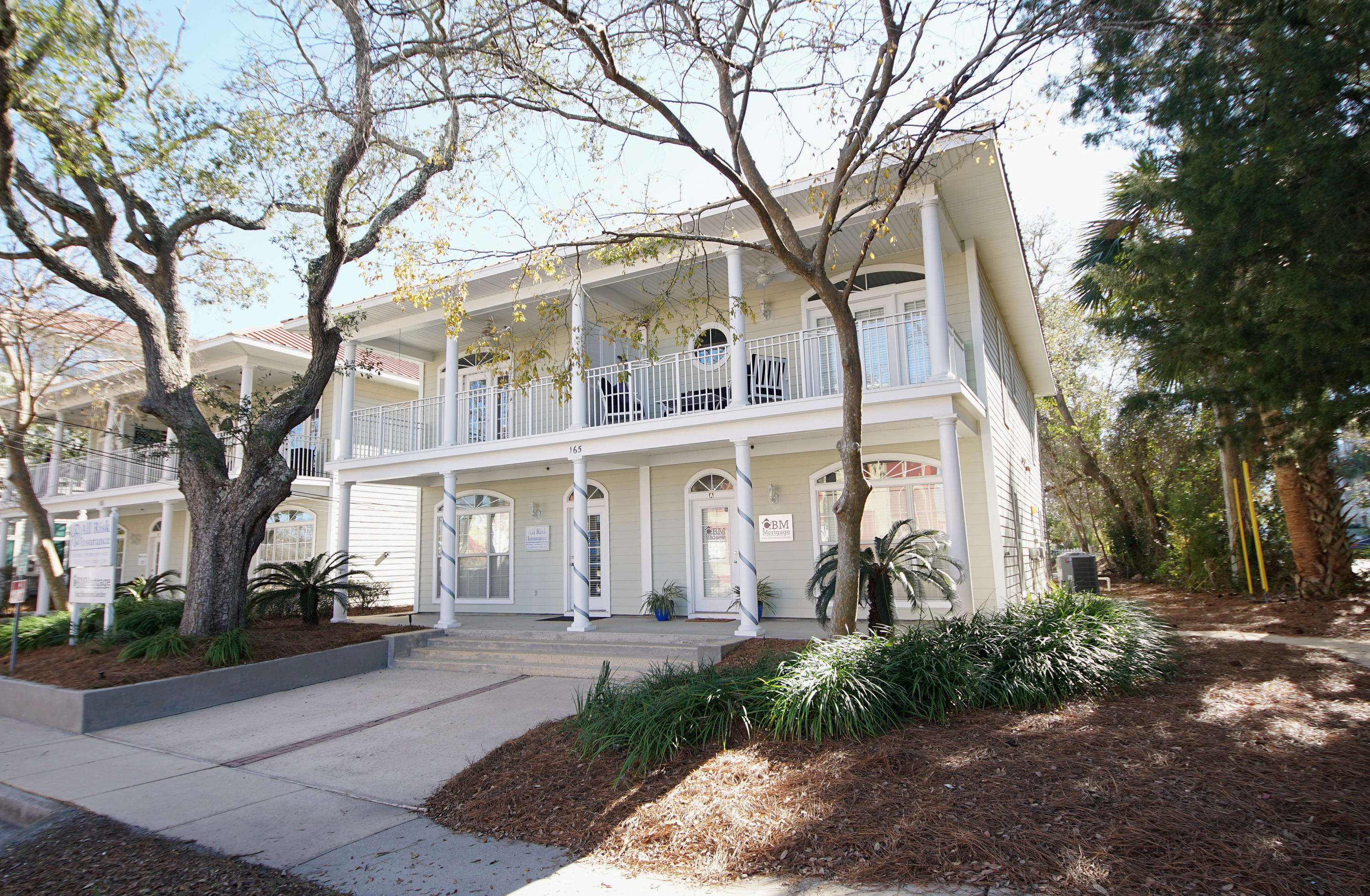 Located in the Middle of downtown Fort Walton Beach.  This property consists of commercial space downstairs (1000/mo triple net)  with entry onto Brooks St and a 2 bedroom Condo upstairs (previously rented for 1,900/mo) entered from the parking lot off of Brooks. The commercial space has a reception area, 2 offices, file room, and a half bathroom.  The Condo consists of 2 bedrooms, kitchen, living / dining space and a full bathroom.  Balcony overlooks downtown. Pets allowed! Handicap lift on stairs can be removed.  New HVACs in both units 2020, new carpet and paint in the apartment.    All measurements taken from previous appraisal - buyer to verify. Downstairs is rented until the end of Jun.  Upstairs is available for immediate occupancy.