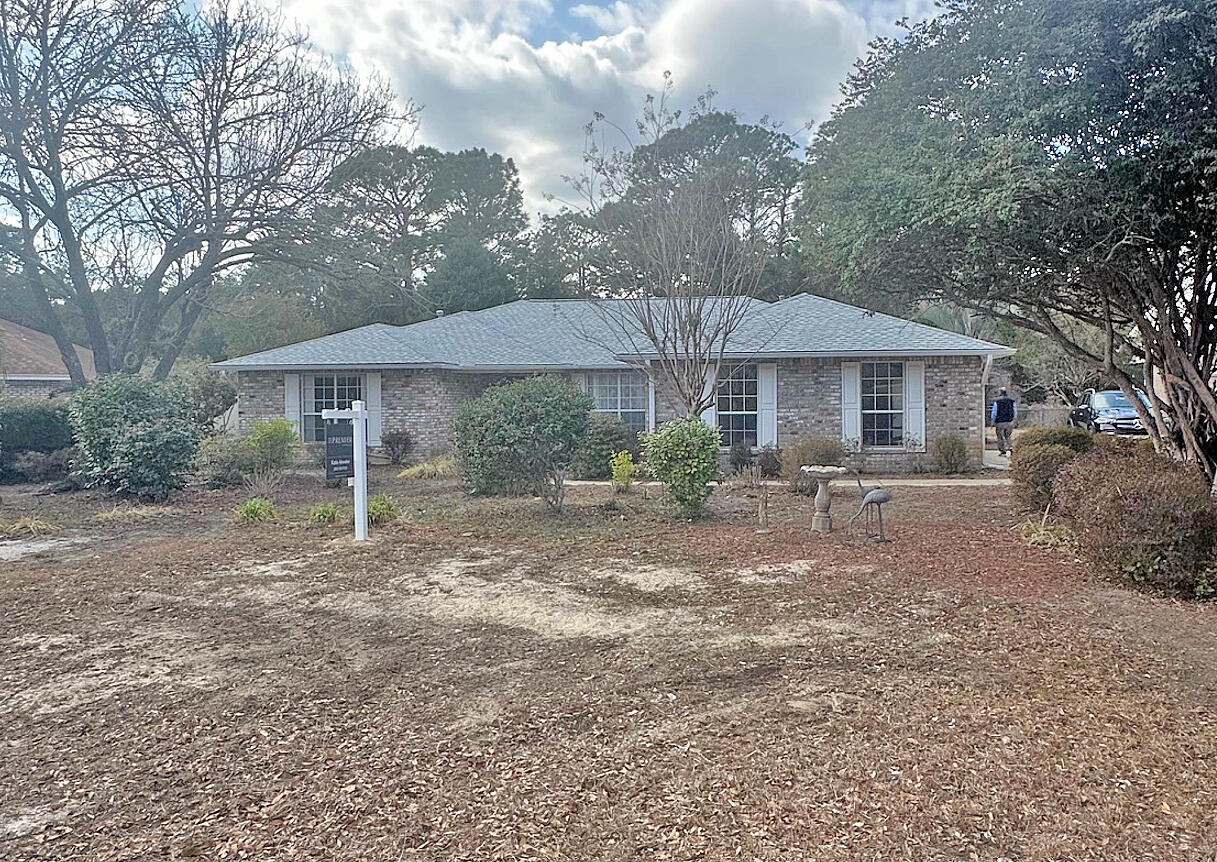 This charming ranch-style pool home offers the perfect blend of relaxed single-story living in a highly desirable community featuring a beautiful bayfront park and private dock. The thoughtful floor plan creates an inviting, spacious flow ideal for family gatherings, casual entertaining, or everyday comfort, recent upgrades all flooring was replaced 2026, the roof replaced in 2024, and the pool liner replaced 2026. Gas HVAC system and Gas Water heater installed in 2022. The highlight is the private pool with large deck space, perfect for   hosting family and friends. The main suite enhances that seamless indoor-outdoor lifestyle with direct walkout access to the pool area, a spa-inspired ensuite bath featuring a separate tub and shower, dual vanities,    and walk-in closet for effortless convenience. Best of all, this prime location places top-rated schools, shopping, dining, and essential amenities within just a couple of milesmaking daily life easy and enjoyable.