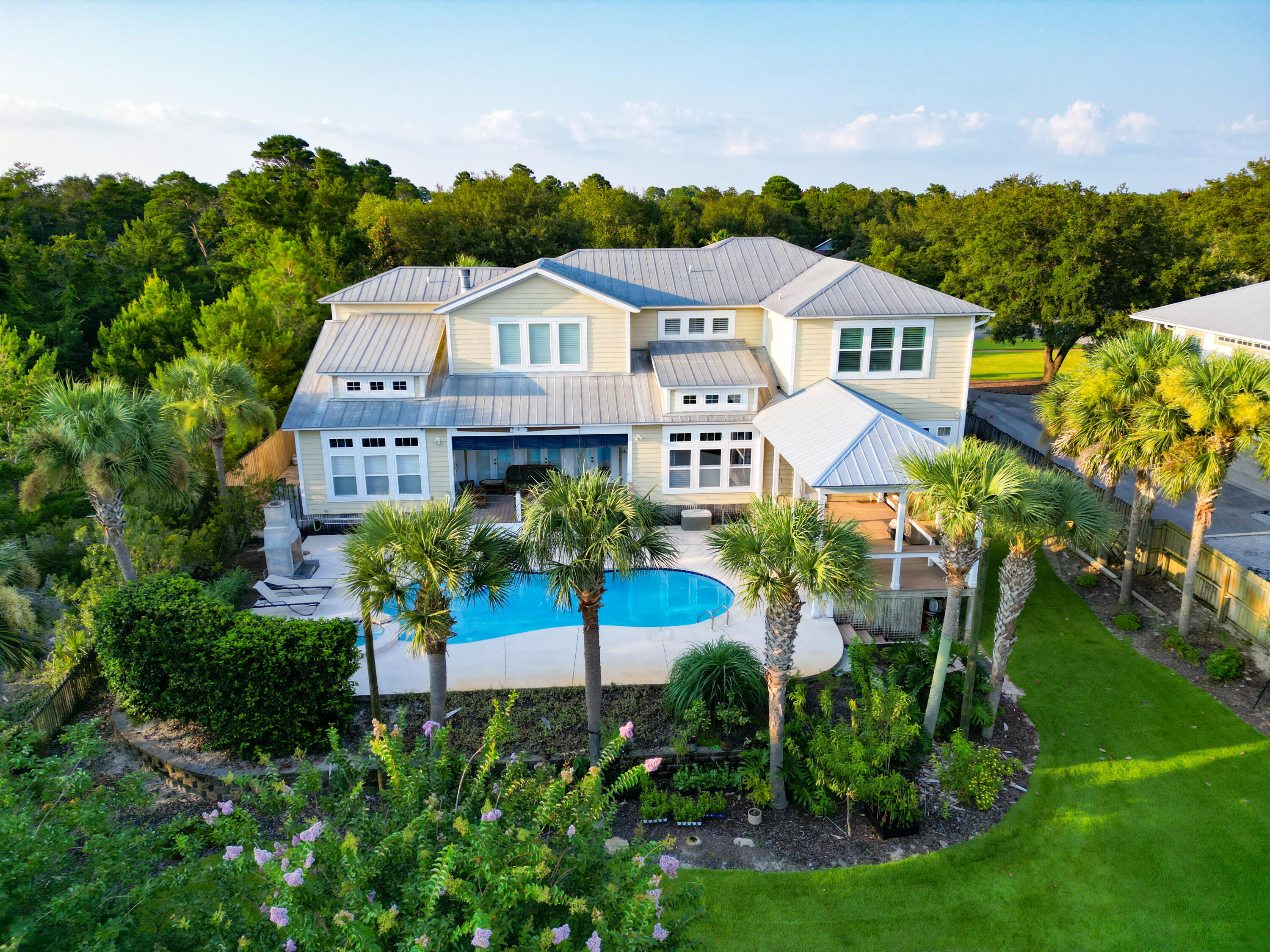 Beautiful 7 bed 5 bath home with 100' of protected deep water Indian Bayou. 12k lb covered boat lift plus dock space for up to a 50' boat and a private beach for the kids to play in the sand.

First floor master with newly remodeled master bath and french doors to the pool. Large eat-in gourmet kitchen and large dining room with built in's. 2 separate back patios overlooking the pool and the bayou. Reclaimed hardwood floors, gas fireplace, 10' ceilings and exposed beams are just a few of the charming features of this home. Heated pool with hot-tub, full bath with teak floor shower and pool entrance.

Second driveway for boat/RV parking, 3 car oversized garage. Whole home generator, unlimited on-demand hot water and best of all, No HOA!

Pending with kick-out. Still accepting offers.