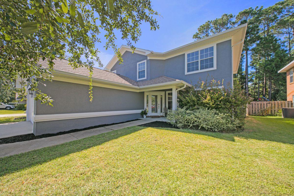 This meticulously maintained 5 bedroom home delivers a welcoming and spacious layout. There are two large living rooms downstairs along with a beautiful open kitchen that offers plenty of cabinets and counter space with stainless steel appliances. There is one bedroom (or office) and one bathroom downstairs. Four generously sized bedrooms and two full bathrooms are upstairs along with the laundry room. The master bathroom has luxury finishes complete with a jacuzzi bathtub and walk in shower. There is another small living space upstairs on the landing. The fenced in backyard boasts a perfect environment for grilling and entertaining.  Sellers just completed a fresh paint job on the exterior and garage. This is a MUST SEE property!