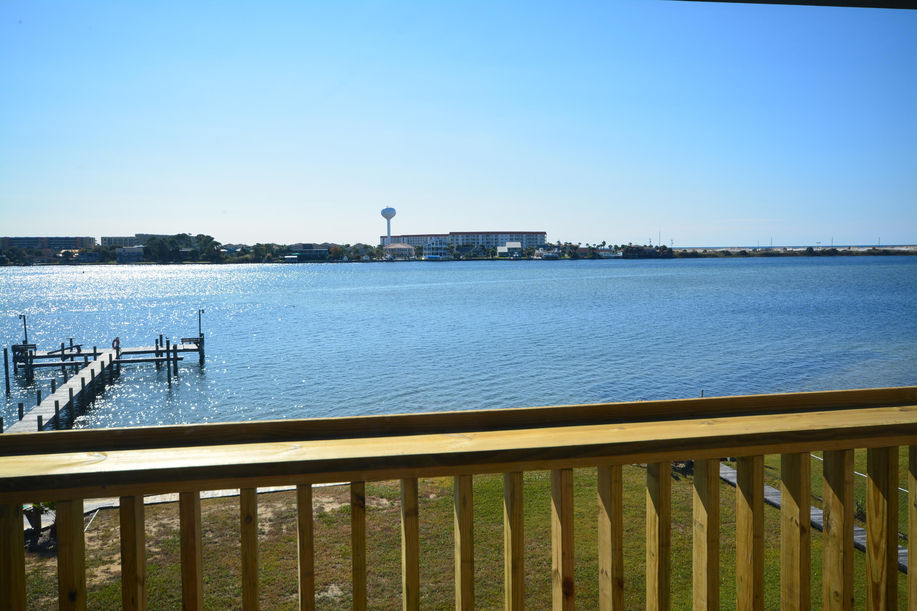 Beautiful soundfront unit with a view of the Gulf of Mexico. It will take your breath away. Community Dock for the complex with boat daydocking and brand new seawall. Unit was totally redone with ceramic tile on the living floor and bathrooms, updated kitchen. Washer and dryer included. Don't miss out on the beautiful views from your own backyard! Available to move in on January 13.