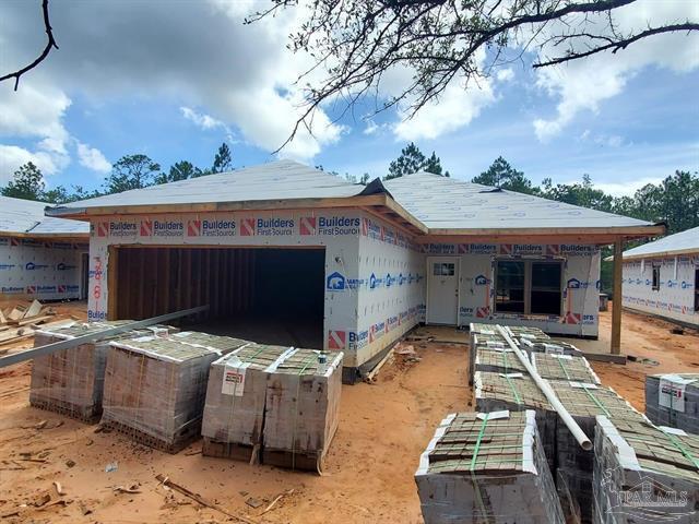 Beautiful new construction home in the booming area of Avalon Blvd. This well thought out plan features over 1600 square feet with 4 bedrooms, 2 baths and a 2 car garage. The large covered porch welcomes you home. Upon entry through the foyer is bedroom number 1, which can be used as a flex space, making a great play room or office. The other 2 bedrooms are conveniently located at the front of the house with laundry room and full bath. Just beyond the foyer is the open kitchen which overlooks the spacious family room and dining area. The kitchen features a large island, granite countertops and makes the perfect space for family gatherings. The oversized master bedroom is privately located at the back of the home and boasts an incredible en suite bath with double vanity, granite countertops, separate shower and garden tub and enormous walk in closet. It is a must see in a growing area. 4 new construction homes side by side. Call today for your private showing.