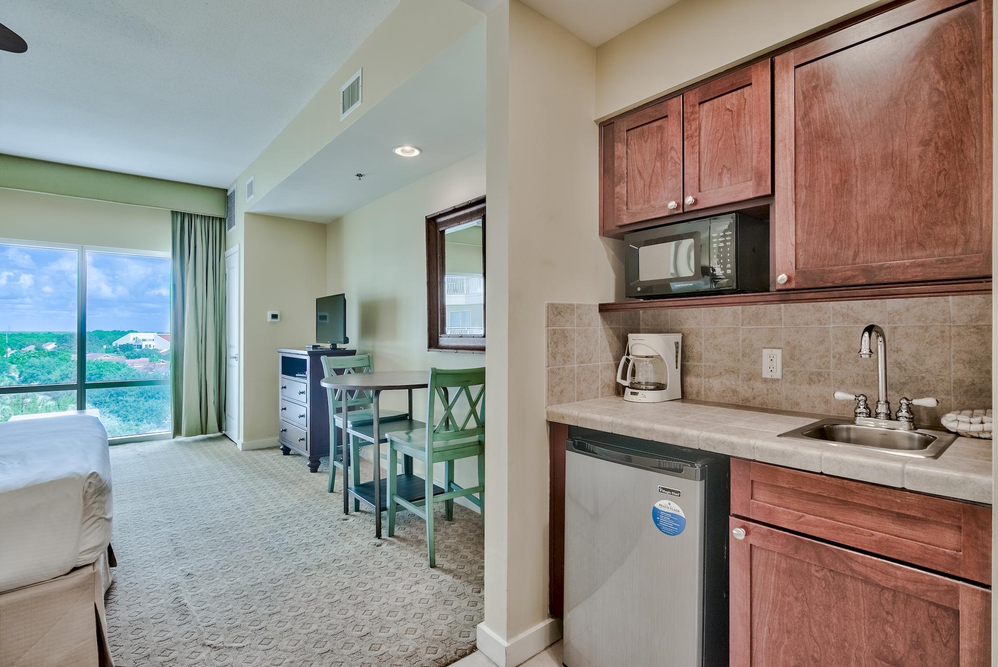 This fabulous corner unit lock out has quick access to the beach and spectacular amenities.  You can't beat the proximity to the beach at this price point with the flexibility of renting both units together or renting as separate units.  The pool at Luau is a spectacular feature,  a lagoon style pool with a waterfall unparalleled at this price point.  Other amenities at Luau include a fitness center, garage, seasonal tiki bar and don't forget the close proximity to the beach. Be a part of the premier Sandestin 2,000 acre resort  that gives you access to golf, tennis, a marina, and Baytowne Village. ** Buyer to confirm all information**
