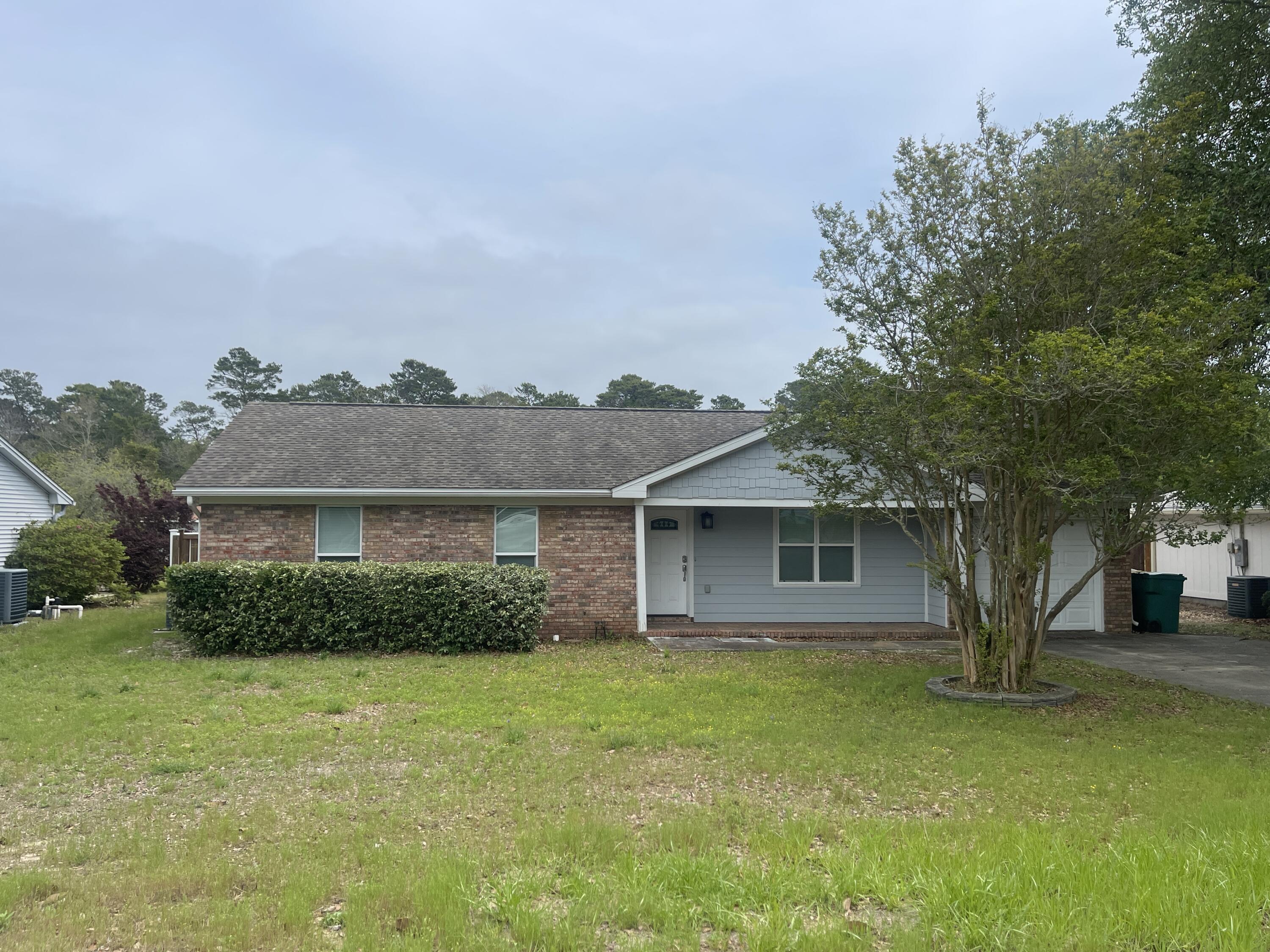 Available for lease from March 19 through October 31. Can be rented furnished or unfurnished.

Super cute 3-bedroom, 2-bath brick home on a HUGE lot—if you love the Destin harbor, this is the home for you! Recently renovated, this house boasts a spacious living room, a kitchen with granite countertops, shaker-style cabinets, stainless steel appliances, and a formal dining area.

The massive primary suite features an en suite with dual vanities, granite countertops, a walk-in shower, and a separate garden tub. It also includes a sitting area, an office space, and a large walk-in closet with built-in shelving. The two additional bedrooms are generously sized and share a full guest bath.

 Additional highlights include a 1-car garage, an enormous laundry room with a washer and dryer included, and a gigantic, privacy-fenced backyard complete with a deck and shed. No carpet and no popcorn ceilings!

Owners may consider pets on a case-by-case basis with prior approval and a non-refundable pet fee. No smoking of any kind, including vaping.