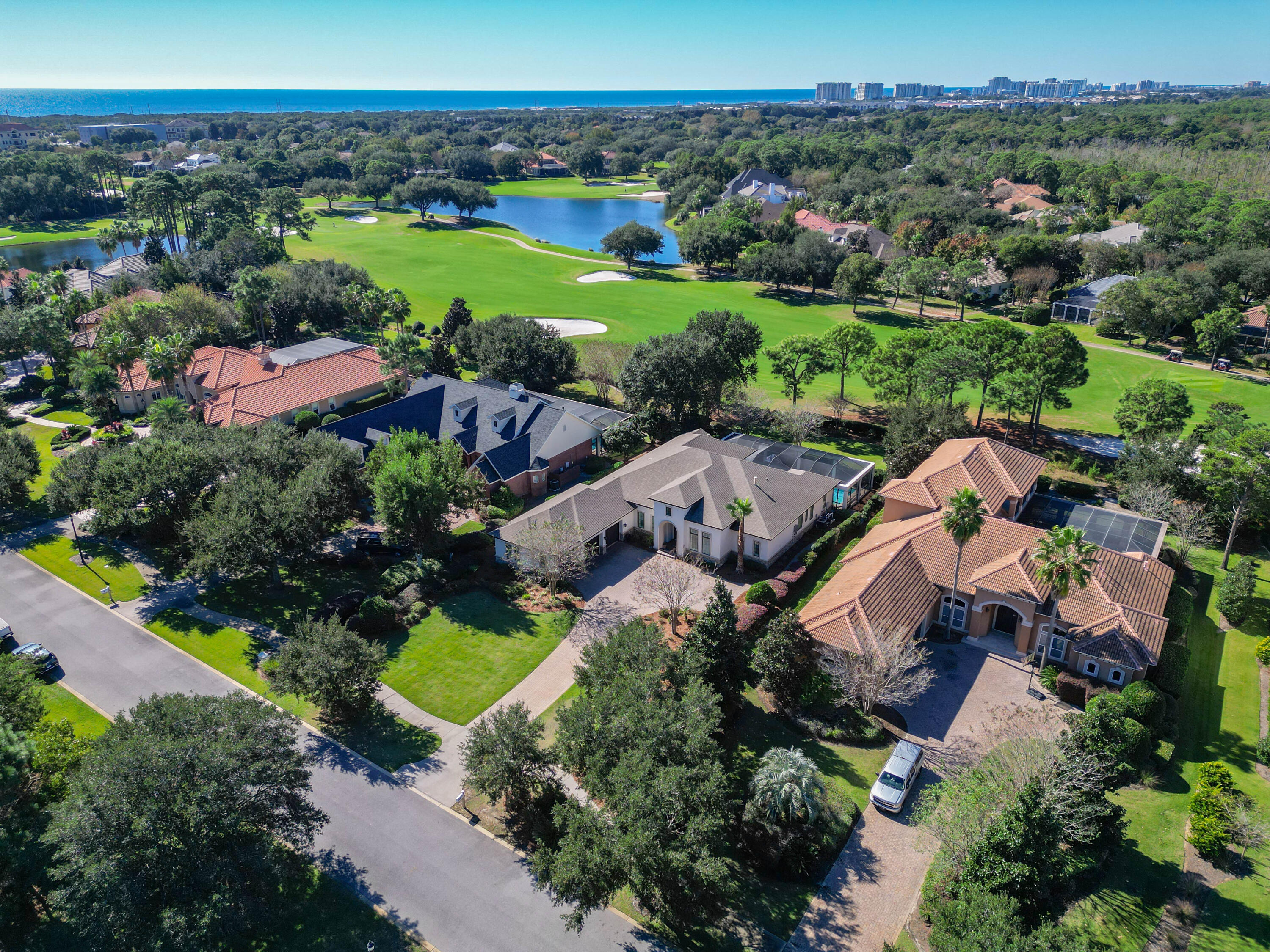 Luxurious Living Along the Emerald Coast!
Nestled in the heart of Destin's premier gated community, this exquisite Arthur Rutenberg custom-built home offers the perfect blend of elegance, comfort, and convenience. Boasting 4 bedrooms, 3.5 bathrooms, and 3,332 square feet, this residence features an expansive floor plan with custom finishes that elevate every corner of the home.
Step into the inviting formal dining room, then flow seamlessly into the open-concept living area highlighted by accordion patio doors that transform the outdoor patio and lanai into an extension of your indoor space. Entertain effortlessly in the outdoor kitchen while guests enjoy the sparkling pool and the lush golf course views beyond. Seller is offering $10,000 toward Buyer Closing Costs. Additional features include:
3-zone central HVAC system for personalized comfort.
Culligan water softening system and 2 Rinnai tankless water heaters.
Wired security on doors and windows for peace of mind. Integrated entertainment system entertaining. Located just minutes from the pristine beaches of the Emerald Coast and the bay, this golf cart-friendly community offers unmatched access to shopping, dining, and entertainment. With its large outdoor spaces, resort-style amenities, and proximity to everything Destin has to offer, this home is an unparalleled opportunity to enjoy coastal living at its finest.
Schedule your private tour today and discover your dream home!