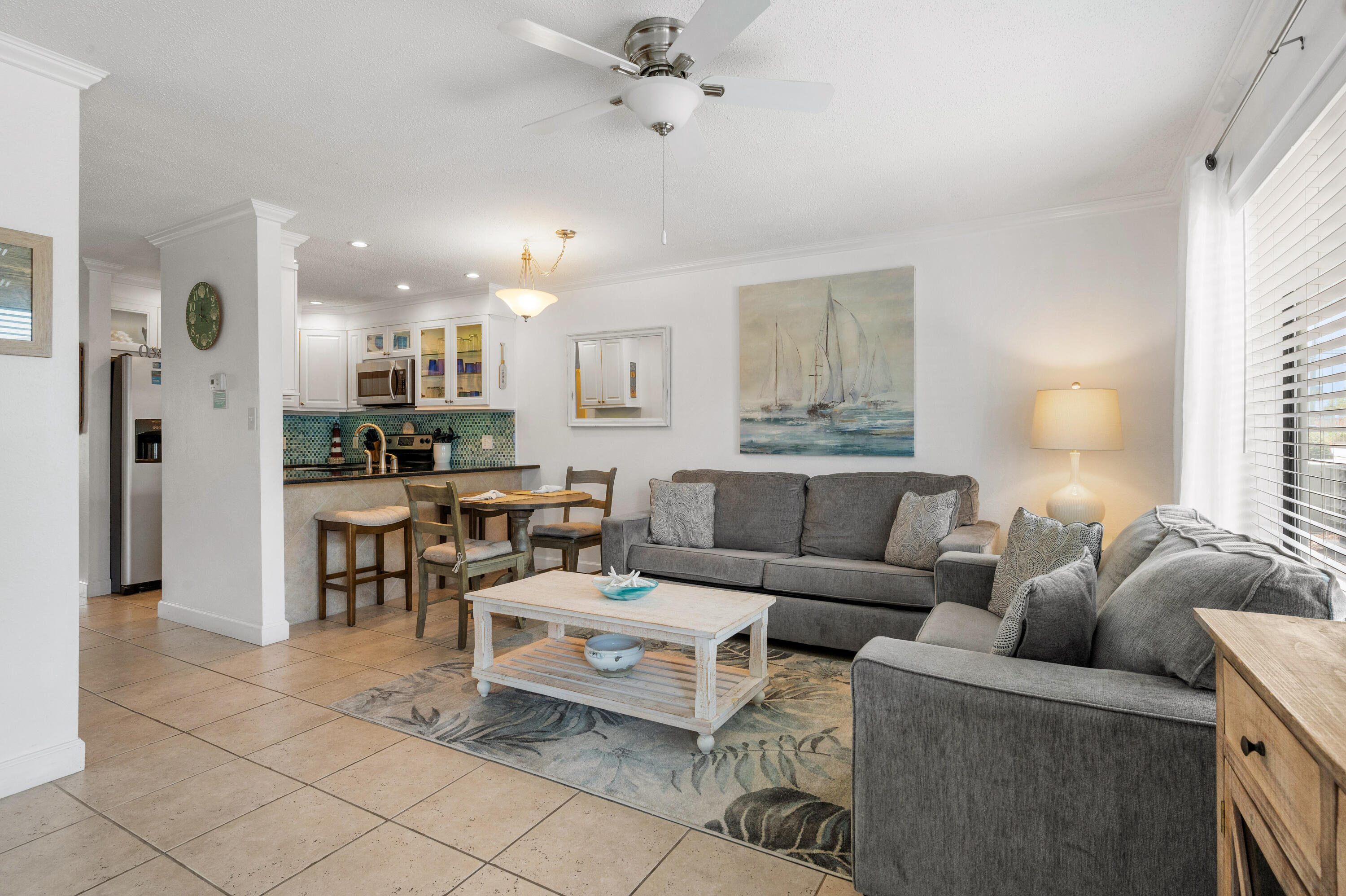 This charming, beautifully maintained 1-bed, 1-bath condo is serving up coastal vibes on the daily. Nestled on the ground floor (no stairs, no problem!), you're just a short sandy stroll from the sugar-white beaches of the Emerald Coast. Yes, the kind of sand that squeaks under your feet. 

Step inside and you'll find an open layout that's as breezy as the Gulf winds, a private patio perfect for sipping margaritas, and direct access to the community pool, so you can cannonball your stress away whenever you please.

Whether you're looking for a money-making rental, a weekend escape, or a permanent 'out of office' lifestyle, this move-in-ready gem is in the heart of it all, minutes from shopping, dining, and everything that makes Miramar Beach magical.