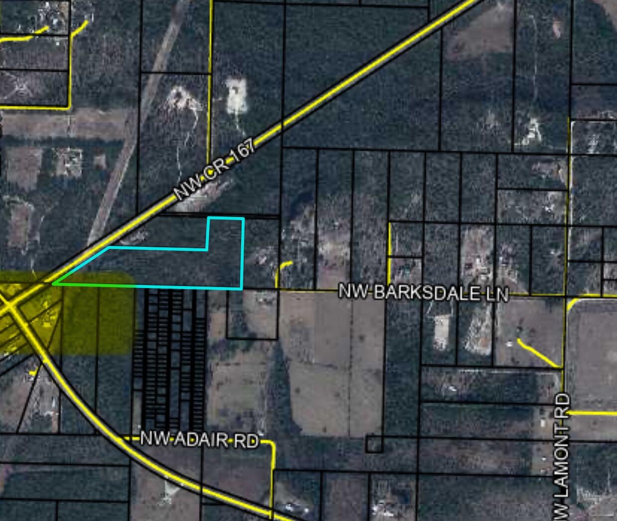NO RECORDED SUBDIVISION - Land