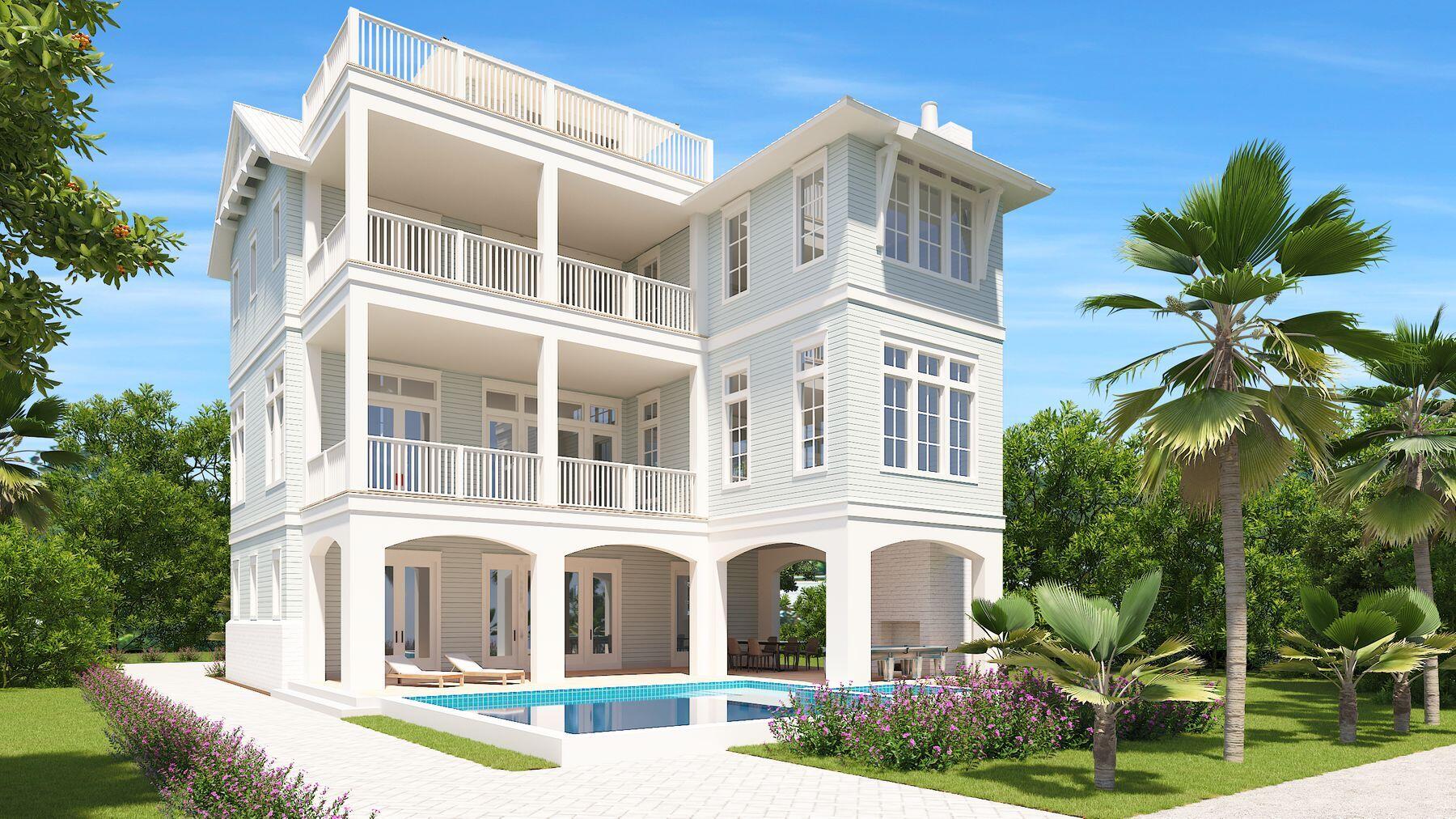 Old Seagrove Beach remains the ideal location on 30a.  With access by bike or by walking to all the amenities of Seaside, Florida and the public beach immediately in front of the home at the Azalea street public beach walkover, this home will prove to be a great family compound as well as a high valued rental property.

Set with gulf views over the protected beach walk over setbacks, walking to and from the beach in literally seconds makes beach days fun.

With 8 bedrooms and a bunk room along with multiple living spaces in the home, even the largest family can stretch out and relax.

With custom finishes and fine detail, an early owner can influence finish selections as may be suited to taste to create a truly unique experience.

Offered now ready to break ground fully furnished.
