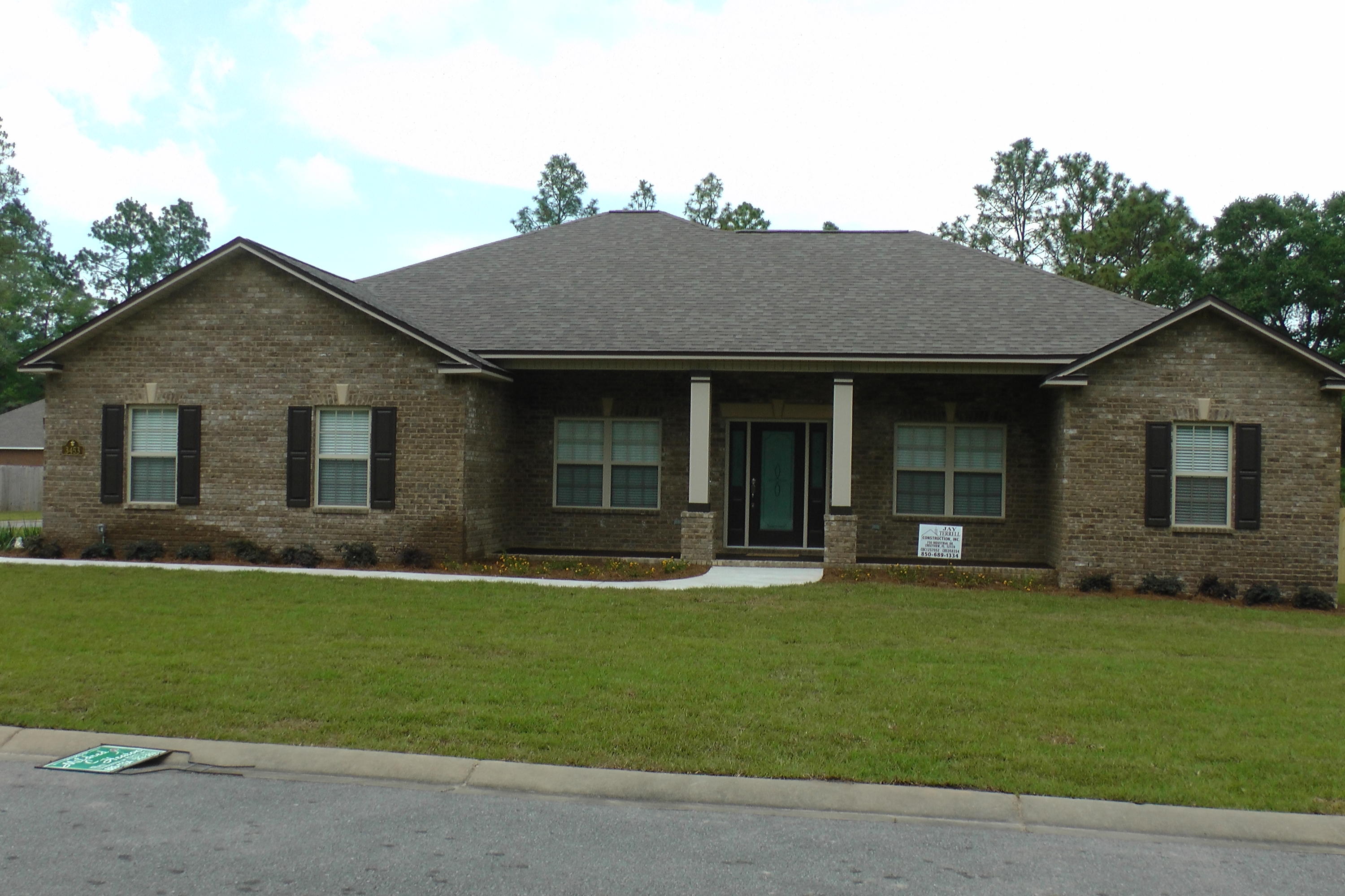 Truly ''Move in Ready'' Even blinds and Privacy Fence! 2016 BIA Parade of Home WINNER by one of area's Best Builders, Jay Terrell. This beautiful S/D features Level lots, mature trees, underground utilities and QUALITY all brick homes - 58 Lots in all controlled by Jay. This gorgeous home features 9' ceilings with cathedral ceiling in large Living room - crown molding in LR, DR, and foyer, barrel ceiling in spacious foyer which features elegant trim with plant shelf, and side lites at entry! Colonial baseboards and window trim, chair-rail in Dining Room. Ceramic tile in Kitchen, Dining Room, Laundry and Baths, Engineered Wood in Foyer, Living Room and Study, Carpet elsewhere. Beautiful large Kitchen with ample cabinets in ''mocha shaker'', granite counter tops, tile back splash, Stainless appliances, including Cabinet depth Ref..Cultured marble in baths, master Bath has  a large garden tub and separate shower. Jay builds a very high quality home, very energy efficient;  This home has spray foam insulation in the walls and under roof deck!  Covered Front and Back Porches.  Lot is 1/2 Acre corner lot with side entrance garage,  and includes a sprinkler system for the yard., AND PRIVACY FENCE! Wow, if that is not enough, we include the "PEX" water system. This home is , Virtually, Ready to move in complete with fashion blinds! Take one look and you can see the quality in a Jay Terrell Home - great now and for resale!  List Agent is related to Seller, but holds no interest in property. NOTE!!