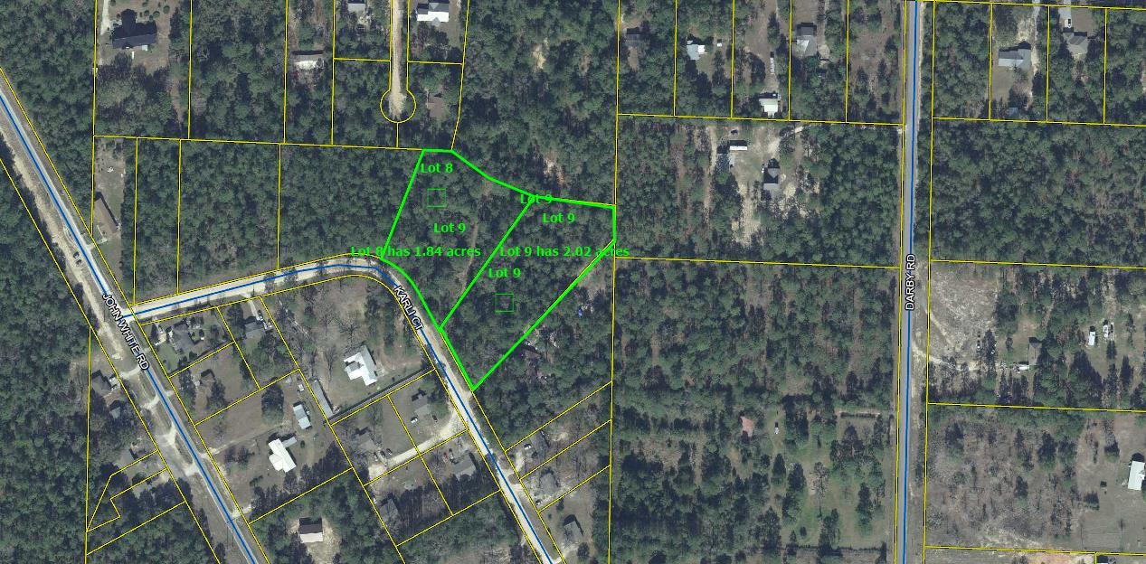 DeFuniak Springs South Estates, unrec S/D - Land
