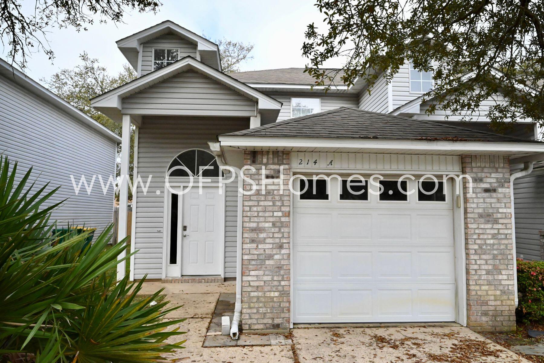 AVAILABLE... March 16, 2026. 2bed/2.5bath. Corner lot townhouse in central Fort Walton Beach. Extra parking pads in addition to a one car garage. Contemporary lighting, light grey paint, and upgrades throughout the home. Fenced in backyard. NO smoking. NO cats allowed. Dogs allowed upon approval with a non-refundable pet fee. $20 a month Pet Rent required. Lawn care included.
** Updated Photos coming soon

Minimum 600 FICO credit score required in addition to meeting applicant rental criteria.
All applicants are required to complete an application on https://onefamilypropertyservices.petscreening.com/ regardless of if they own a pet or not.  Applicants with an ESA are also required to complete the application.
**Please note, only one pet profile per pet is required. ** Fees Required once an application is approved include, but may not be limited to: Security Deposit, Non-Refundable Fees (cleaning and rekey), $20 Certified Mail Fee, and Pet Fees (when applicable).