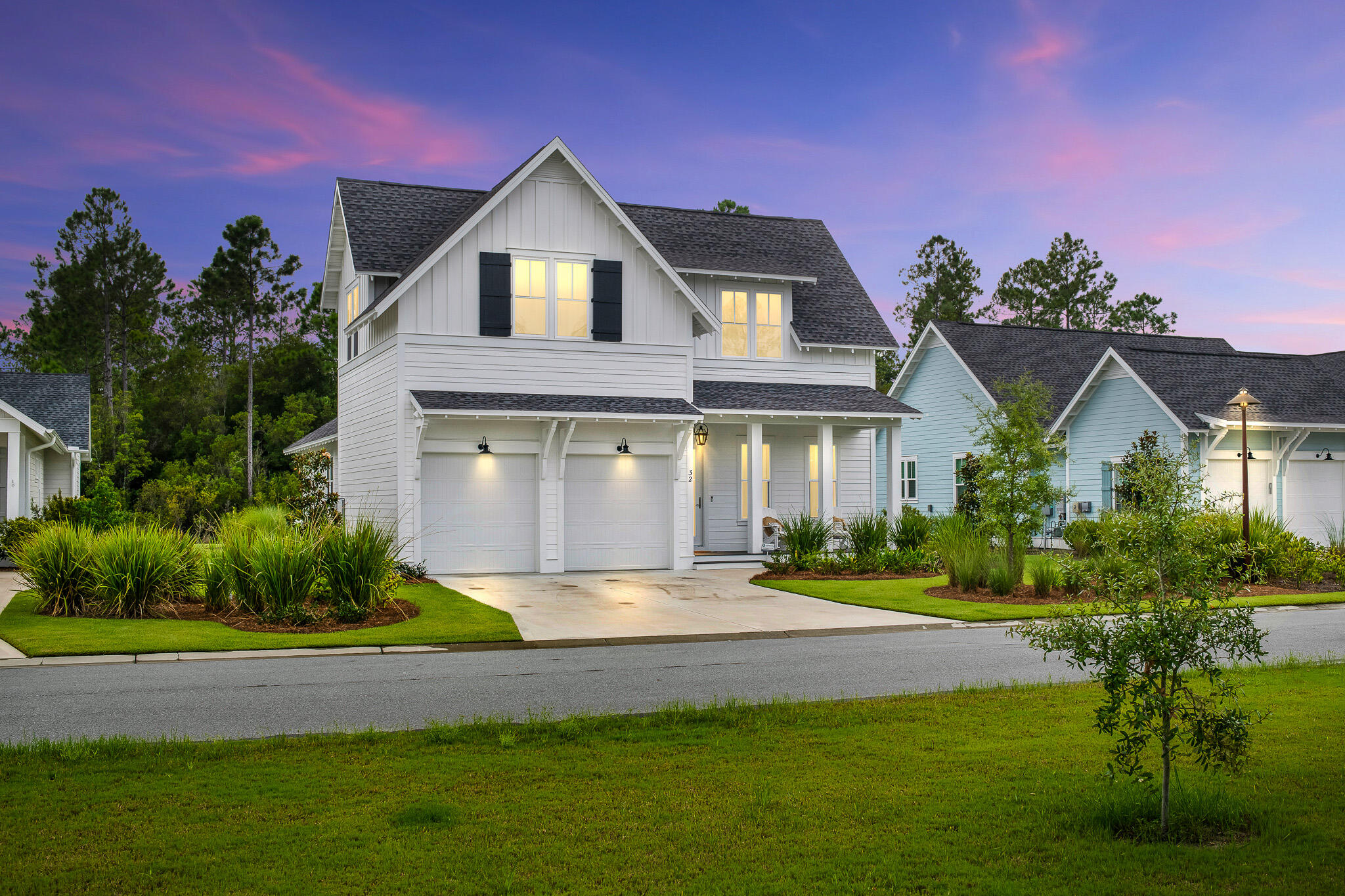 Want privacy on a quiet non through street 3 miles from 30A? This like new home backs to pine forest and a community pond and overlooks a community green space in the popular Watersound Origins Community. From the homes spacious screened patio you can enjoy sunsets overlooking the community pond while you entertain friends and family in the open concept kitchen, dining and living areas. The current owners spared no expense in adding additional kitchen butler cabinets, a custom side yard / dog run, epoxy garage floor, custom garage storage solutions and a security camera system. You will not be disappointed with this home's design - It is inviting and warm while also light and bright with ample natural light. Come see for yourself!

Buyer and buyer's agent should verify all information. Buyer to verify all information and dimensions. Information is deemed reliable but not guaranteed.