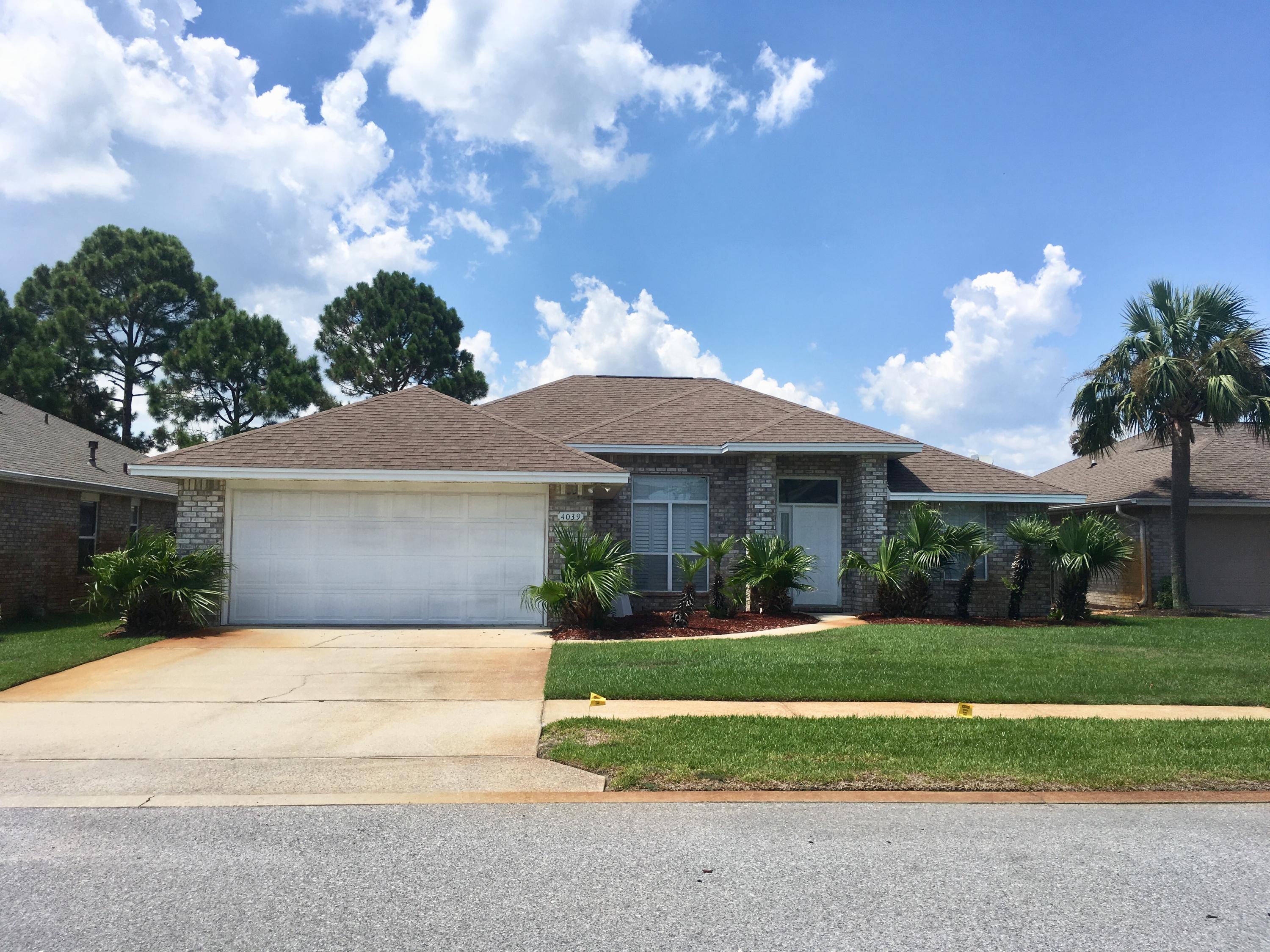 **New Roof to be installed soon!**Be sure to check out this fully furnished 3/2 brick home with screen enclosed gunite pool located in desirable Indian Lake Subdivision. This home features vaulted & trayed ceilings, 12x12 ceramic tile floors & carpet in bed & living rooms. White kitchen cabinets, porcelain sink & appliances. Wood burning fireplace in the living room for those cool winter days. For those hot summer days you can relax on your chaise lounge in the screened enclosed patio & cool off in your beautiful gunite pool. The front yard is professionally landscaped & the back yard is mulched for low maintenance. Home sold fully furnished. Personal items & one framed print do not convey. Buyer to verify square footage. Home is sold ''As Is'' with right to inspect.