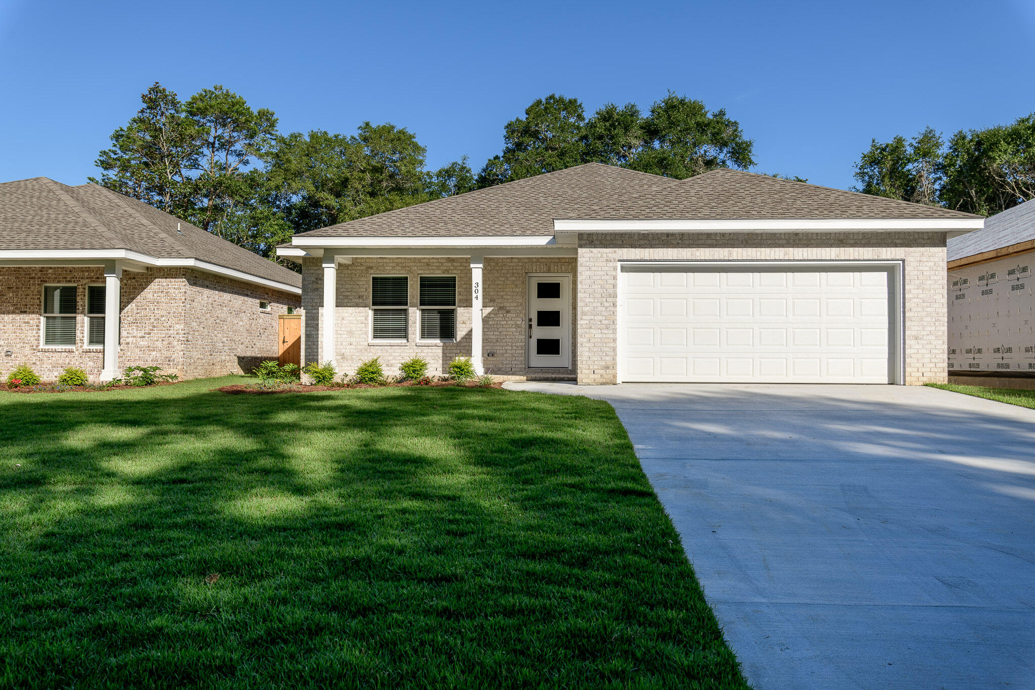 Newly built in 2022. Create memories in this 3 bedroom, 2 bathroom brick home. Complete with a fenced in yard and beautiful finishes this house is move in ready. 7.1 miles from Eglin AFB, and 17 miles to Destin via the Midbay bridge it could be your perfect location.