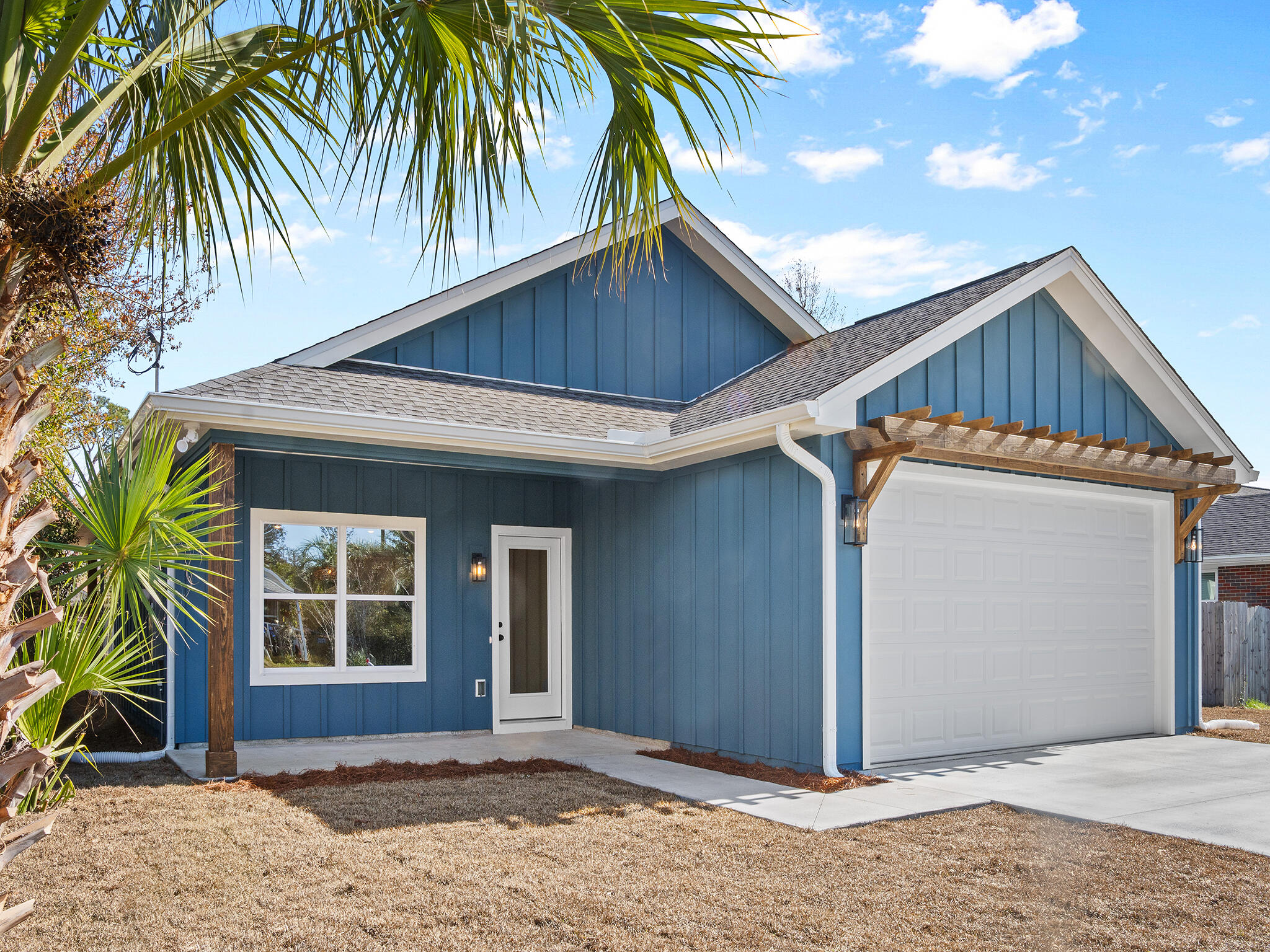 Welcome to 2411 E. 16th Street, a brand-new construction home in a convenient Panama City location. This thoughtfully designed 3-bedroom, 2-bath residence offers a modern open-concept layout with high-end finishes that blend style, comfort, and functionality. As you arrive, you'll notice the home's attractive curb appeal and spacious lot, providing plenty of room for parking, outdoor living, and flexibility. Inside, the open floor plan seamlessly connects the living, dining, and kitchen areas--perfect for both everyday living and entertaining. The kitchen is beautifully designed with custom cabinetry, sleek countertops, modern lighting, and stainless-steel appliances, creating a clean and upscale aesthetic. The spacious primary suite offers a comfortable private retreat with a well-appointed spa-inspired ensuite bathroom.



Both bathrooms feature fully tiled showers with designer finishes, matte black fixtures, and contemporary vanities, adding a modern touch throughout the home. Luxury vinyl plank flooring, recessed lighting, and quality craftsmanship carry through every room.



This brand-new home offers the perfect combination of modern design, durability, and low-maintenance living, all in a convenient Panama City location close to schools, shopping, dining, and local attractions. Photos may include Virtually Altered