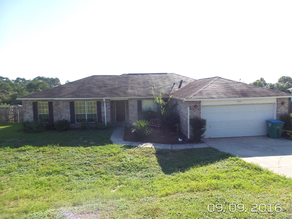 Available 01/22/2018.....South Crestview home with 4/2 floor plan and convenience to bases, beaches & shopping. Open concept living with a formal dining room many upgrades. Large bedrooms and bathrooms. Spacious kitchen and eat in area. Beautiful wood laminate flooring, kitchen island, large laundry and plenty of cabinet and counter space. 2 car garage, privacy fenced backyard, open back deck for outdoor entertaining and so much more. No inside smoking. Pets will be allowed with a $400 non-refundable pet fee and owner approval.