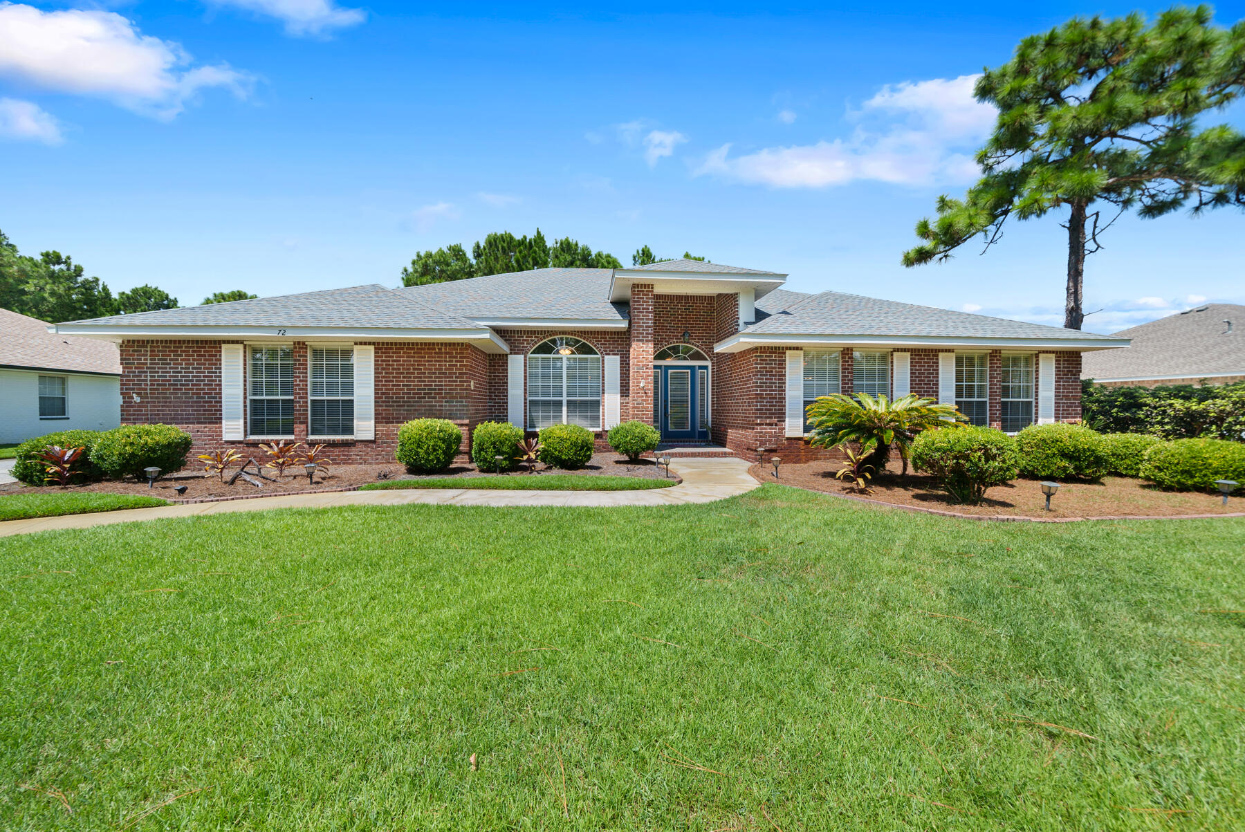 Welcome to your dream home in Driftwood Estates, where luxury and convenience meet. This 2,992 sq. ft. gem features 4 beds, 3 baths, and a ½-acre lot. Enjoy hardwood floors, vaulted ceilings, a fireplace, and granite countertops. The master suite includes dual walk-in closets and an elegant bath. The home boasts a new roof (2023), security system, and a fenced backyard with space for a private pool. New covered living space with remote control ceiling fans. Enjoy wooded serenity with private green space behind home. Driftwood Estates offers a playground, basketball and pickleball courts and more and is ideally located near the hospital, shopping, beach, public boat launch, and restaurants. Don't miss out on this blend of luxury and convenience! Stunning 4-Bedroom Home in Driftwood Estates

Situated on a generous half-acre lot, this home features a well-appointed layout with hardwood flooring, vaulted ceilings, and a cozy fireplace that adds a touch of warmth and elegance. The kitchen is a chef's delight with stunning granite countertops and ample cabinetry, making meal preparation a joy.

The master bedroom is a true retreat, boasting dual walk-in closets and an en-suite bathroom that provides a private sanctuary. Each of the additional bedrooms is spacious and thoughtfully designed, ensuring plenty of room for family and guests.

The home's 2023 new roof and security system provide peace of mind, while the fenced backyard offers a safe and private outdoor space. Imagine relaxing by your future private pool or hosting summer barbecues in this expansive outdoor area.

As part of the Driftwood Estates community, you'll enjoy access to a refreshing community pool and the convenience of being close to essential amenities. Located near the hospital, shopping centers, the beach, public boat launch, and a variety of restaurants, this property ensures you're never far from what you need.

Don't miss the opportunity to make this exceptional property your own. Experience the perfect blend of luxury, comfort, and convenience today!