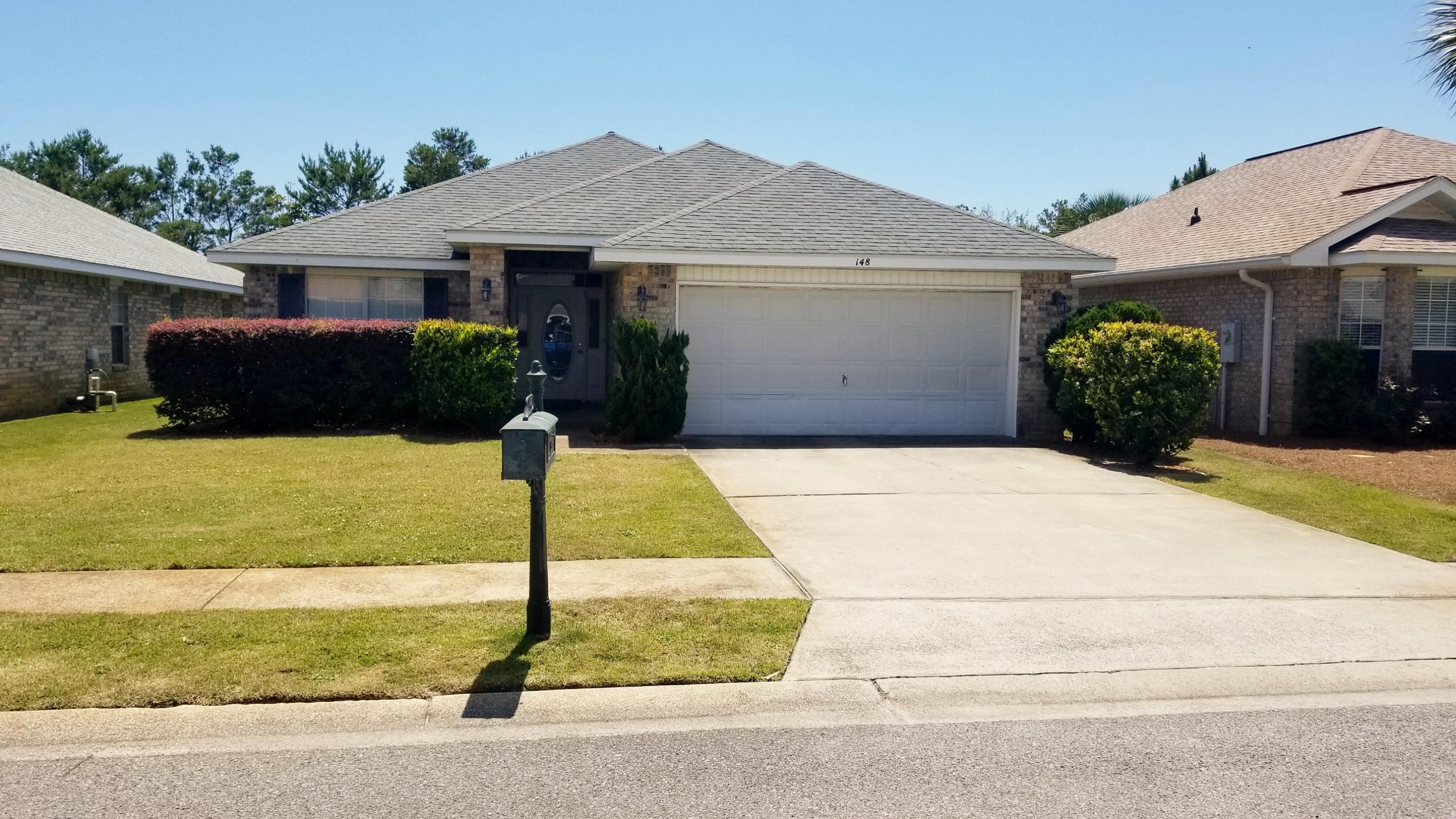 Great Location!!! 4bd/2ba home where you can walk or ride your bike to the beach along Sandy Cay Drive. This house has a split floor plan with a separate dining room and 2 car garage. Master bath has a walk-in shower and garden tub. Located in a gated community.