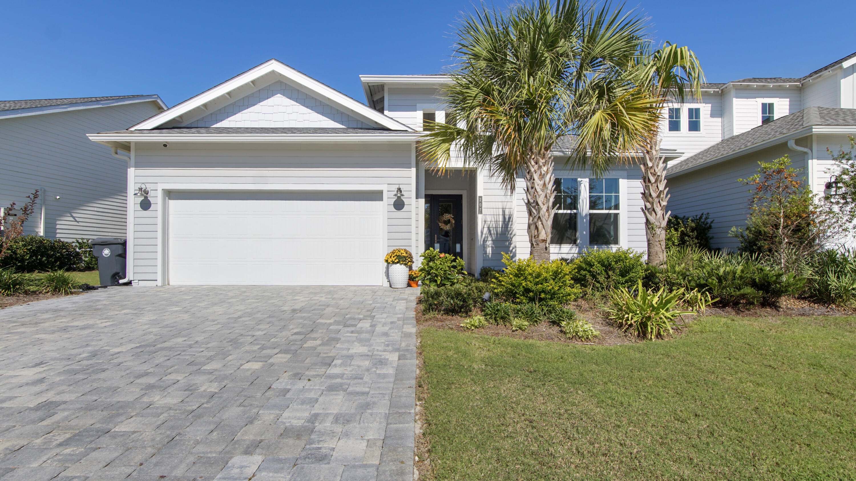 Beautiful pet-friendly home (40 lbs or less) in NatureWalk at Watersound Origins — available Nov 15 for a 12-month lease! This spacious 2BR/2BA + den home offers an open floor plan with no carpet, tons of natural light, and modern finishes throughout. The kitchen features stainless steel appliances, gas stove, quartz counters, and a large pantry. The den makes a great office or sitting area. Primary suite includes a walk-in shower and double sinks. Enjoy a large, screened Florida room overlooking a lush, fenced backyard backing to woods, plus a paver patio perfect for relaxing or entertaining. Community amenities include a lakeside pool, fitness center, tennis/pickleball, trails, and more. Conveniently located close to 30A beaches, dining, and shopping. Coastal living at its best!