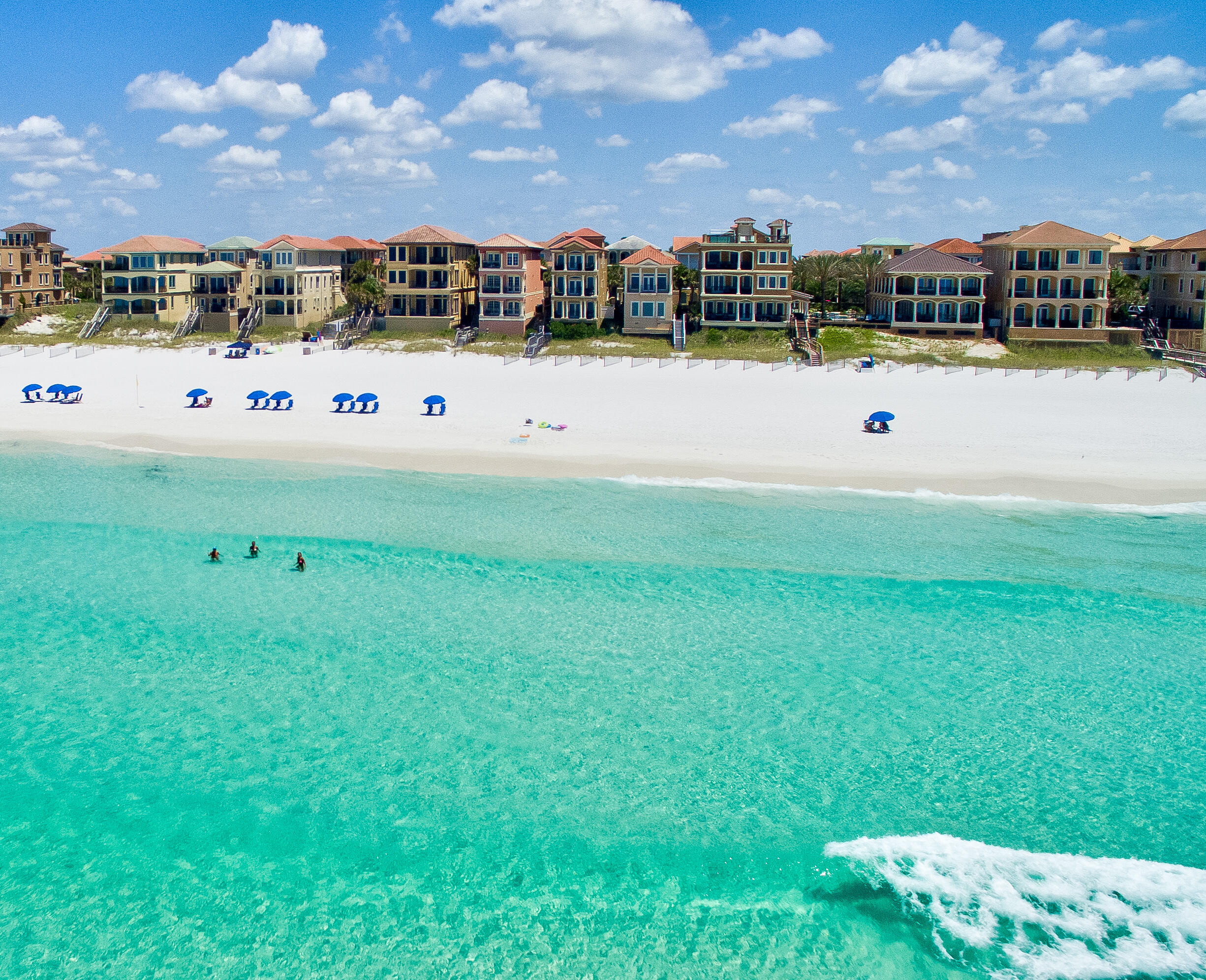Currently listed at the lowest price/sqft for a home with GULF VIEWS in Destiny by the Sea!

ATTENTION INVESTORS & SAVVY BUYERS: RENTAL REVENUE PROJECTIONS OVER $185,000!!!

This dreamy Destin home is located in the highly sought-after gated community of Destiny by the Sea--Destin's premier Gulf-front neighborhood. One of the home's best features? A pair of terraces that boast GULF VIEWS! 
The neighborhood's beach is Destin's largest private beach and is mere steps away. If you are a discerning buyer who values luxury living and privacy, this home is the perfect fit for you! You can enjoy elegant finishes, fixtures, and high-end furnishings, including many pieces from Restoration Hardware. The tasteful artwork & custom window coverings add to the sophisticated feel. Exterior balconies on all three floors are spacious & well-appointed, which allows for seamless indoor-outdoor living. Notable features include 4 comfortable bedrooms-all with ensuite baths, 5 bathrooms, over 3,100 sqft, an inviting open floor plan, professional modern decor, a spacious chef's kitchen, and tons of outdoor space--perfect for entertaining. Large windows abound and allow natural light to fill the home. Enjoy Gulf views from inside and outside the home! Being sold fully furnished with no exclusions, this home is move-in ready and no detail has gone overlooked.

The first floor includes a welcoming entryway, garage with ample storage, and 2 spacious bedrooms, including a whimsical children's room with bunks and a private guest room tucked away from common areas. The second floor has a welcoming open-concept feel, highlighted by the remarkable chef's kitchen with custom cabinetry and a gray-toned modern backsplash with stainless steel accents. The large and impeccably maintained natural stone counters provide the perfect place to cook lavish meals for family and friends--or can serve as a space for a private chef to provide an unforgettable evening. The gas cooktop, high-end stainless steel appliances, waterfall countertop island, wine refrigerator, and blown-glass light fixtures complete this dream of a kitchen.

The dining room, designed for large family gatherings, blends in seamlessly with the kitchen. The inviting space includes luxe furnishings and a unique metal light fixture. Meanwhile, the adjacent living area is built for comfort and features an eye-catching Basalt fireplace. Just off the living room, you will find a deep balcony that beckons loungers to enjoy Gulf breezes and has a convenient custom-built grilling station. The second floor also features a comfortable bedroom with ensuite bath, a sizable laundry room and an ultra-modern powder room.

The home's pièce de résistance, though, is undoubtedly the impressive third-floor primary bedroom, which includes a private covered balcony with stunning Gulf views. Each piece of decor and art was carefully selected to make this serene retreat your special space to unwind after a long day at the beach or one spent exploring all Destin has to offer.

Finishes dazzle in the jaw-dropping primary bath: a pair of floating vanities with natural wood cabinetry, lavish tile, an expansive shower, and an oversized freestanding tub--perfect for a tranquil bubble bath with a good book and a glass of champagne. Additionally, the primary suite includes two spacious closets with custom shelving.

This home is fully turnkey and move-in-ready, and would make for a perfect primary home, second home, or rental investment property. Each floor also has ample storage, with multiple options for owner's closets.

Ready to discover luxurious beachside living in Destin's premier Gulf-front neighborhood, Destiny by the Sea? Call today (850-974-5975) to set up your private showing and experience this one-of-a kind beach retreat!