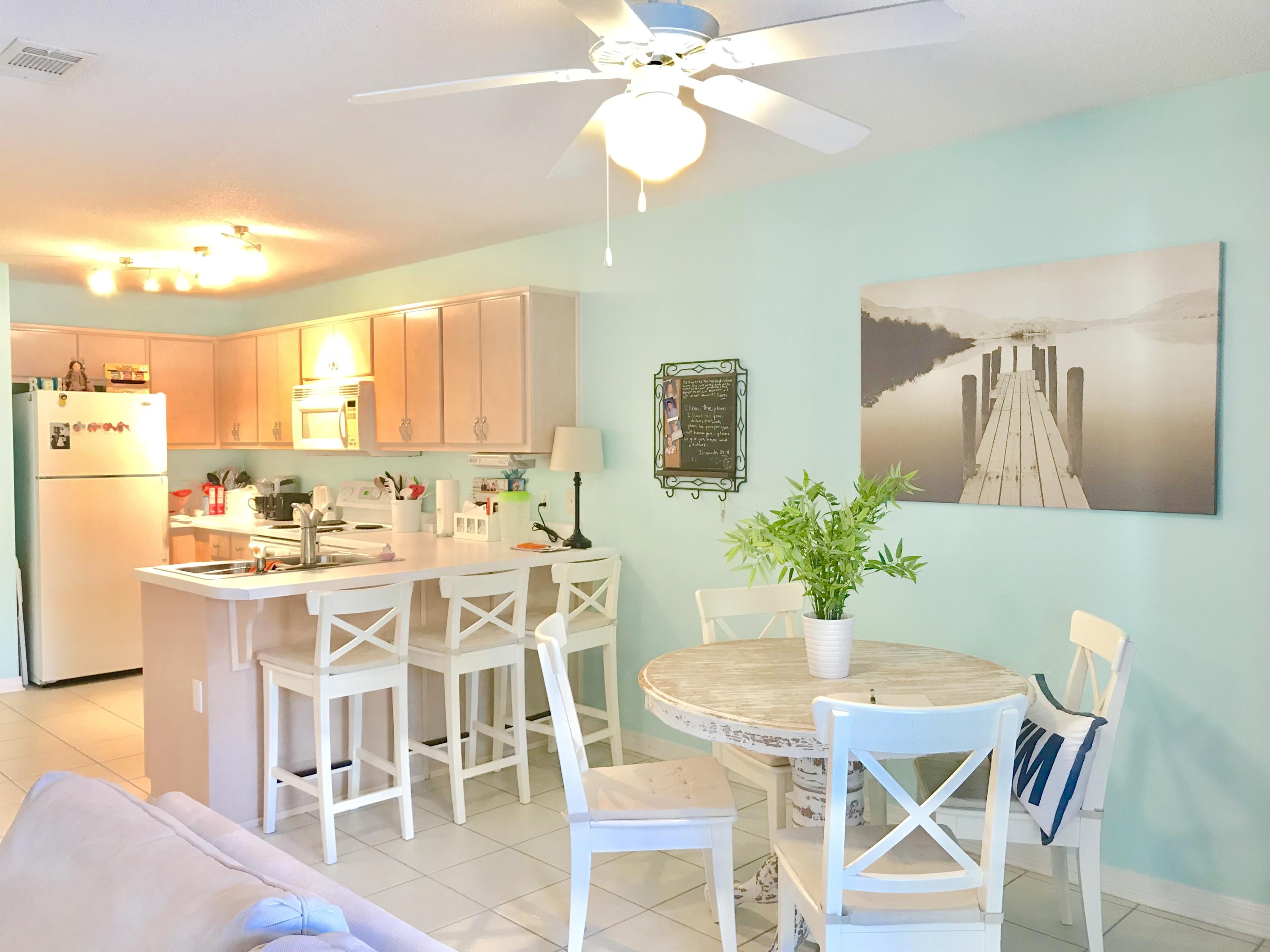 Have you ever dreamed of owning a place at the beach for under $200,000? Here's your chance to own a great little getaway down on 30A where just walking across the street puts you on the beach and a short leisurely drive takes you to any of the fun beach-side communities in the area. This adorable 1 bedroom condo comes with a stack-able washer/dryer, upgraded kitchen sink and faucet, and air conditioning unit plus hot water heater that are less than 5 years old. Rollin Tide Villas A6 is a coveted second floor location with amazing pool views from the balcony. Bring your flip-flops and sunscreen because the beach is right here! When you are not at the beach, or shopping at any of quaint little shops that dot 30A, take a dip in the pool and enjoy Gulf breezes from your veranda.