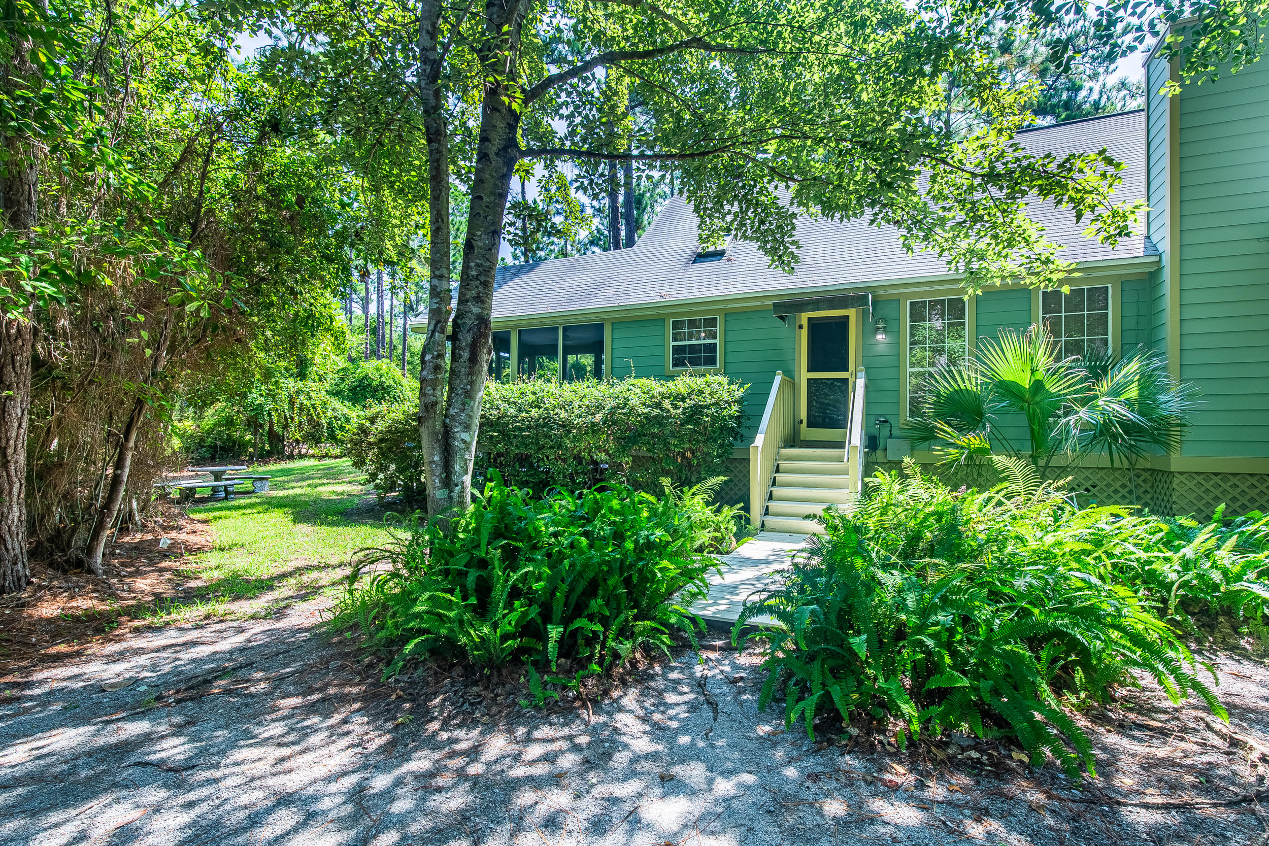 This private and secluded Beach house in the woods is located on TWO double lots surrounded by mature trees and nature. With easy access to the Choctawhatchee Bay just down the street, enjoy fishing, kayaking or paddle boarding, it's still located close to the beaches of 30A with a plethora of dining and entertainment options
giving you the best of both worlds!
Featuring vaulted ceilings, 3 bedrooms, 2 bathrooms, hardwood floors, fireplace and plenty of outdoor spaces for entertaining and relaxing. Partially fenced with a storage building, the expansive yard makes it perfect for gardening and pets.
Multiple options to expand the current home or split the lots and build additional homes. Truly a Rare Find.