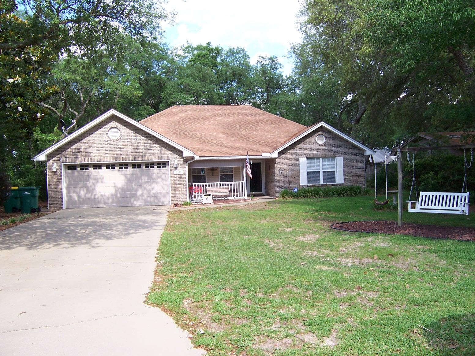 Lovely well maintained home located close to Shops, Schools and Bases. Tiled Foyer, 9' Ceilings. Family Room with Gas fireplace. Updated kitchen with breakfast bar. Bonus room could be Formal Dining or office. Split Bedroom plan. Master Bedroom with Master Bath, whirlpool tub, Separate shower, double vanity, and walk in closet. Other Bedroom Share full bath and have ample closet space. Door from Family room opens to large Fenced backyard, open Patio and another patio area. Gas Grill in back yard. Back yard has shady Oaks to keep you cool. NON SMOKING UNIT. SMALL PET UNDER 25 LBS WILL BE CONSIDERED WITH OWNERS APPROVAL AND PAYMENT OF NON REFUNDABLE PET FEE. You must see this home to appreciate.