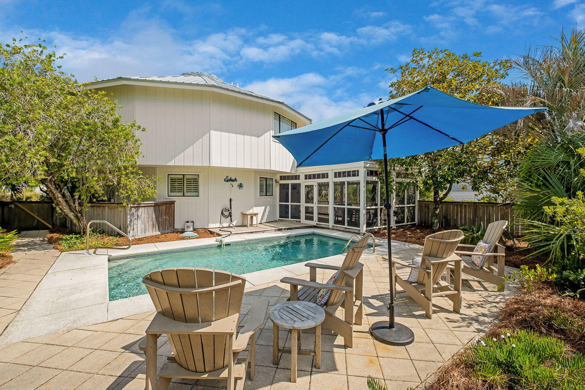 Tucked into the heart of Grayton Beach—where bikes outnumber cars, oak limbs arch over sandy lanes, and the locals lovingly say 'nice dogs, strange people'—this charming coastal home channels the neighborhood's creative spirit. Sunlit gathering spaces flow into a crisp, beach-ready kitchen made for coffee at dawn and seafood suppers after sunset. Breezy porches invite lazy afternoons, while the private backyard is perfect for rinsing off after a Western Lake paddle or Gulf swim. Thoughtful updates keep the living easy, highlighted by a new metal roof installed in 2024 for years of peace of mind. Inside, you'll find relaxed finishes, generous bedrooms for weekend crew or long stays, and nooks that feel tailor-made for books, guitars, and sandy flip-flops. For investors or part-time owners, the home now boasts a newly proven rental history that's performing stronglyand momentum that should only grow as it gains repeat guests and exposure. Step out the front door and you're moments from beloved Grayton hangouts, the dunes and trails of Grayton Beach State Park, and those legendary, watercolor sunsets that make locals stay forever. Crafted for people who prize character over cookie-cutter, this home offers the rare combination of comfort, personality, and an address that's pure 30A magic.