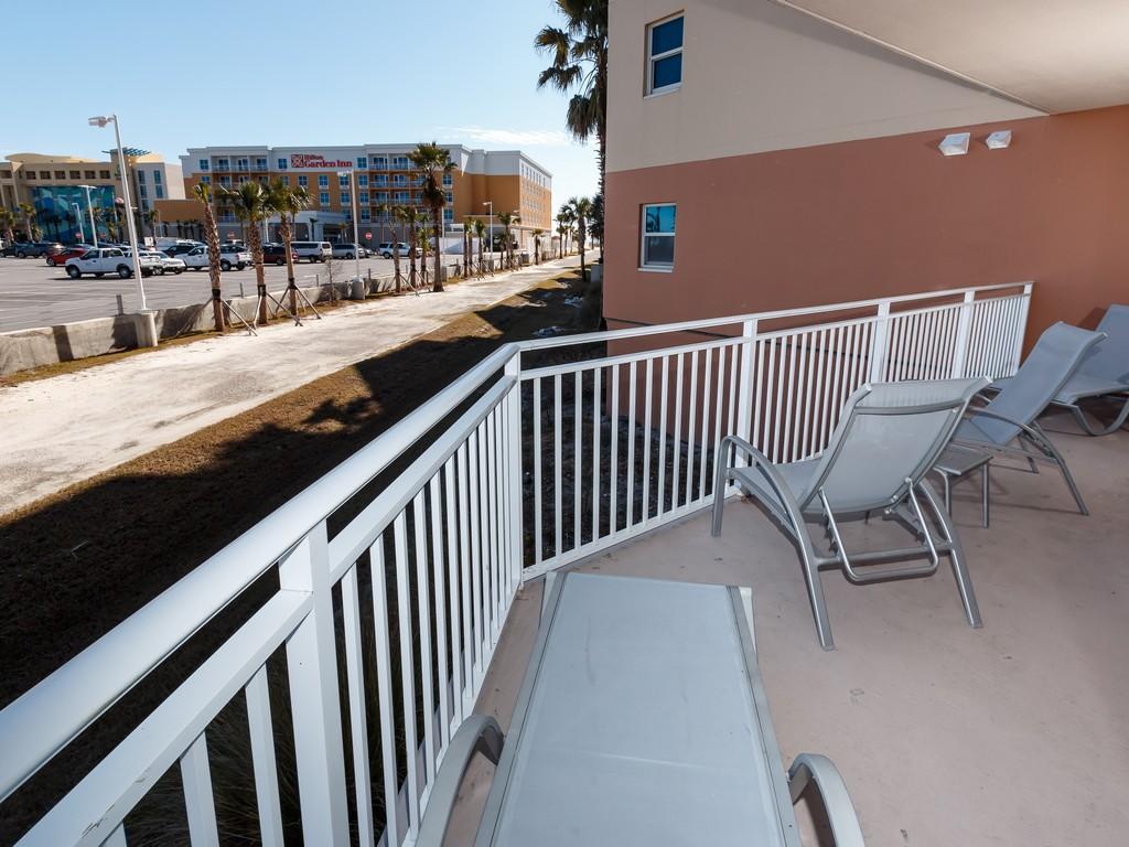 NEW AC UNIT, NEW PAINT, and NEW DRAPES...come see! The pinnacle of Gulf front living, this stunning 2 bedroom + bunks, 2.5 bath condo at Waterscape is truly deserving of the term masterpiece. Imagine one of the area's most luxurious condominium complexes with every amenity desired including 490 feet of pristine beach front. When initially designed, every condo was angled to maximize the best Gulf of Mexico views through floor to ceiling doors and windows. The remarkable courtyard features 3 pools, 2 hot tubs, waterfall and a famed Lazy River that you have to see to believe! There is also a Children's play area with splash pad and water activities, game room, BBQ grills, conference facility, fitness center and covered garage parking.